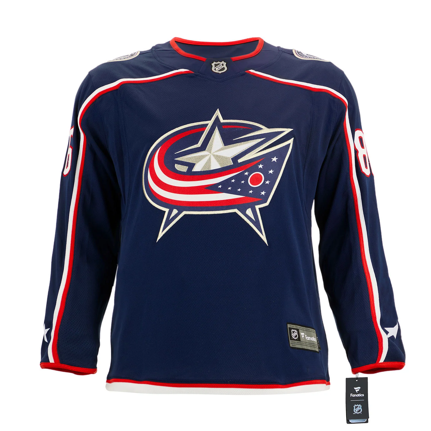 Kirill Marchenko Signed Columbus Blue Jackets Fanatics Breakaway Jersey - Image 2