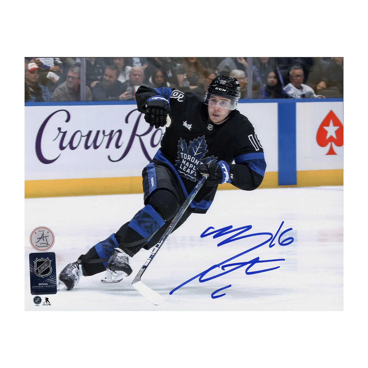 Mitch Marner Signed Toronto Maple Leafs Drew House 8x10 Photo