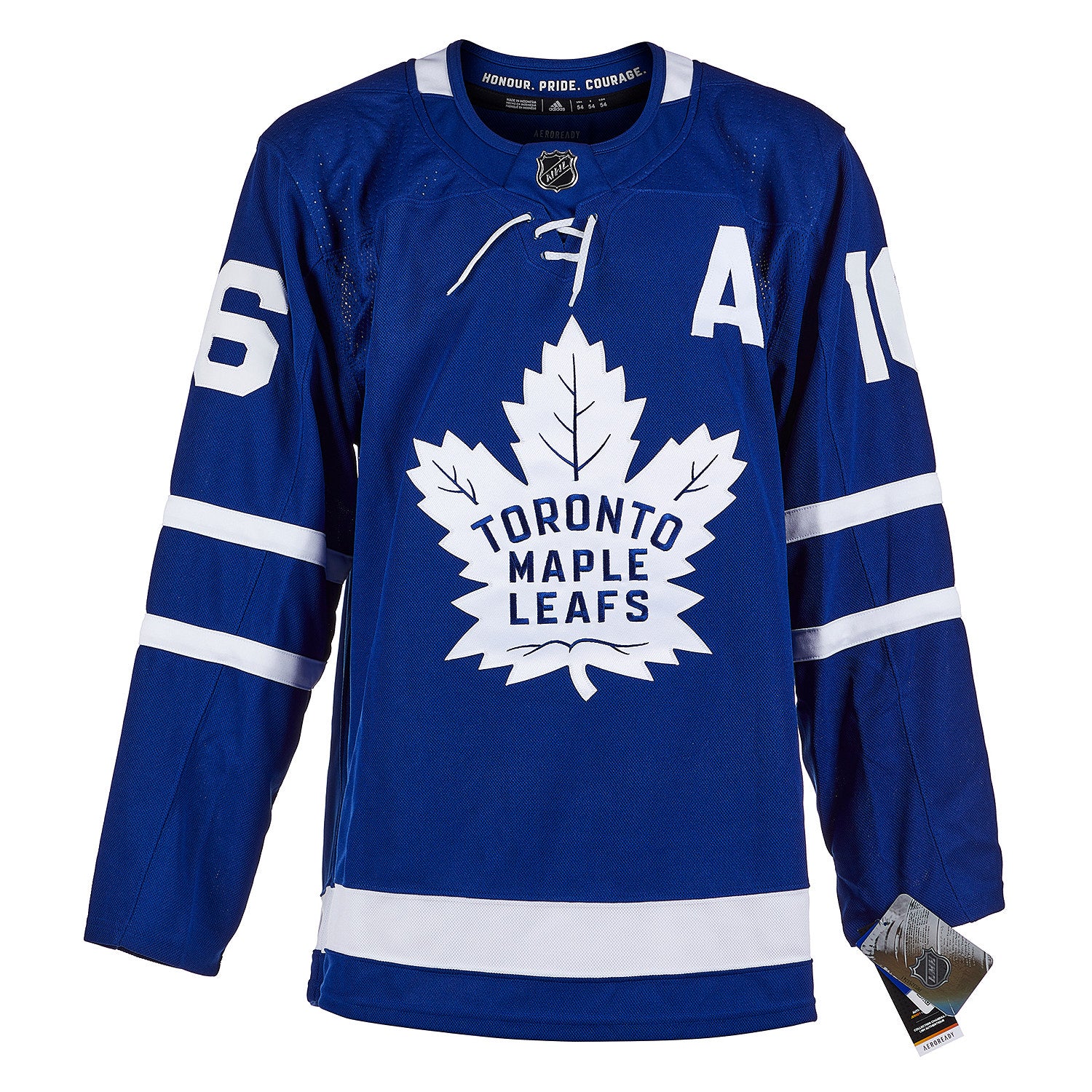 Mitch Marner Autographed Toronto Maple Leafs Blue adidas Jersey - Image 2