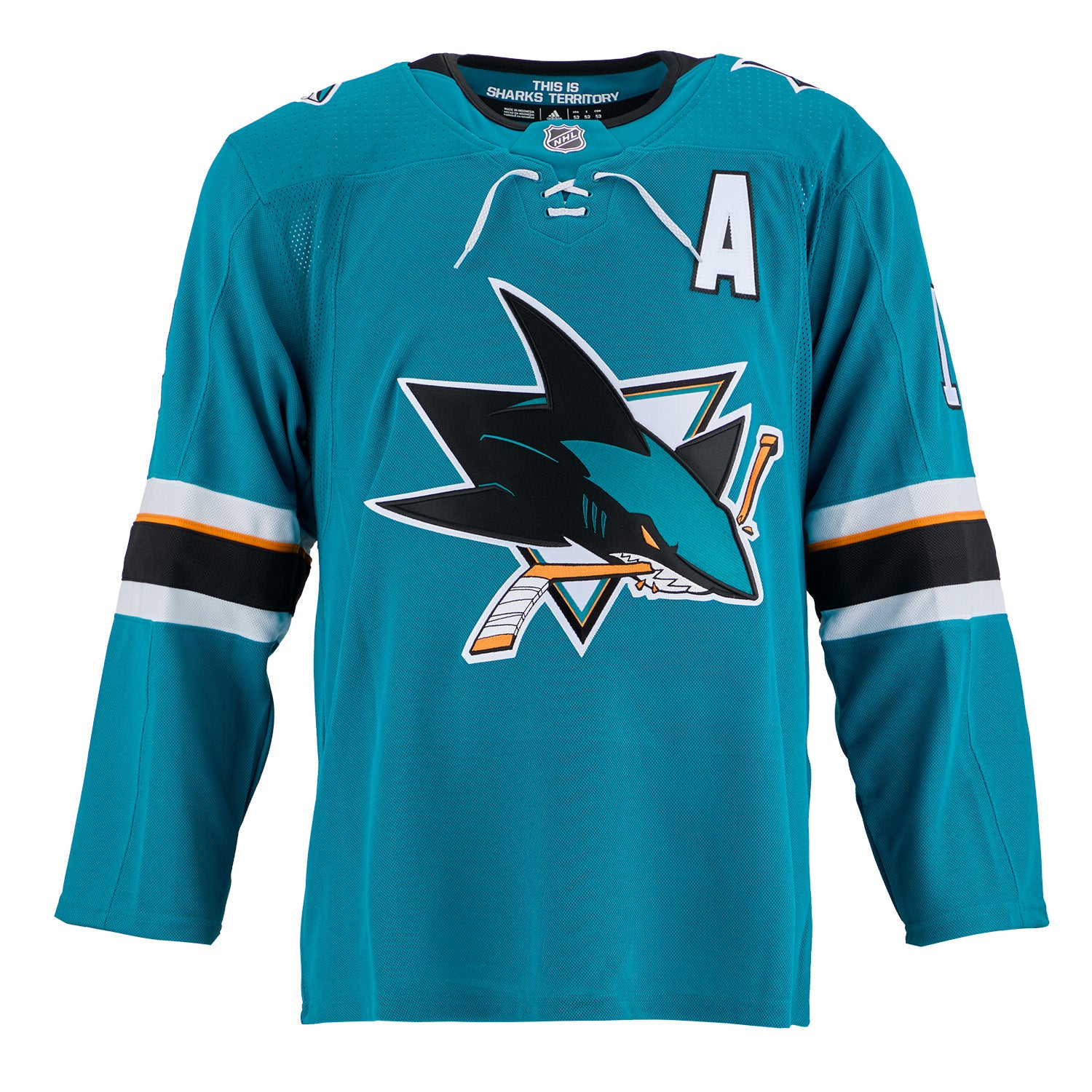 Patrick Marleau Signed San Jose Sharks Comic Book Art Jersey #/12 - Image 2