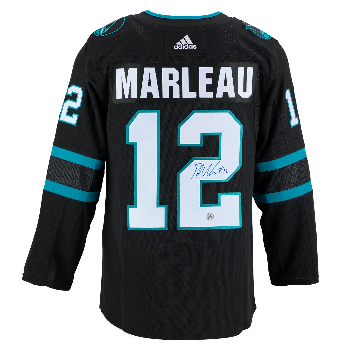 Patrick Marleau Autographed San Jose Sharks Alternate Black adidas Jersey