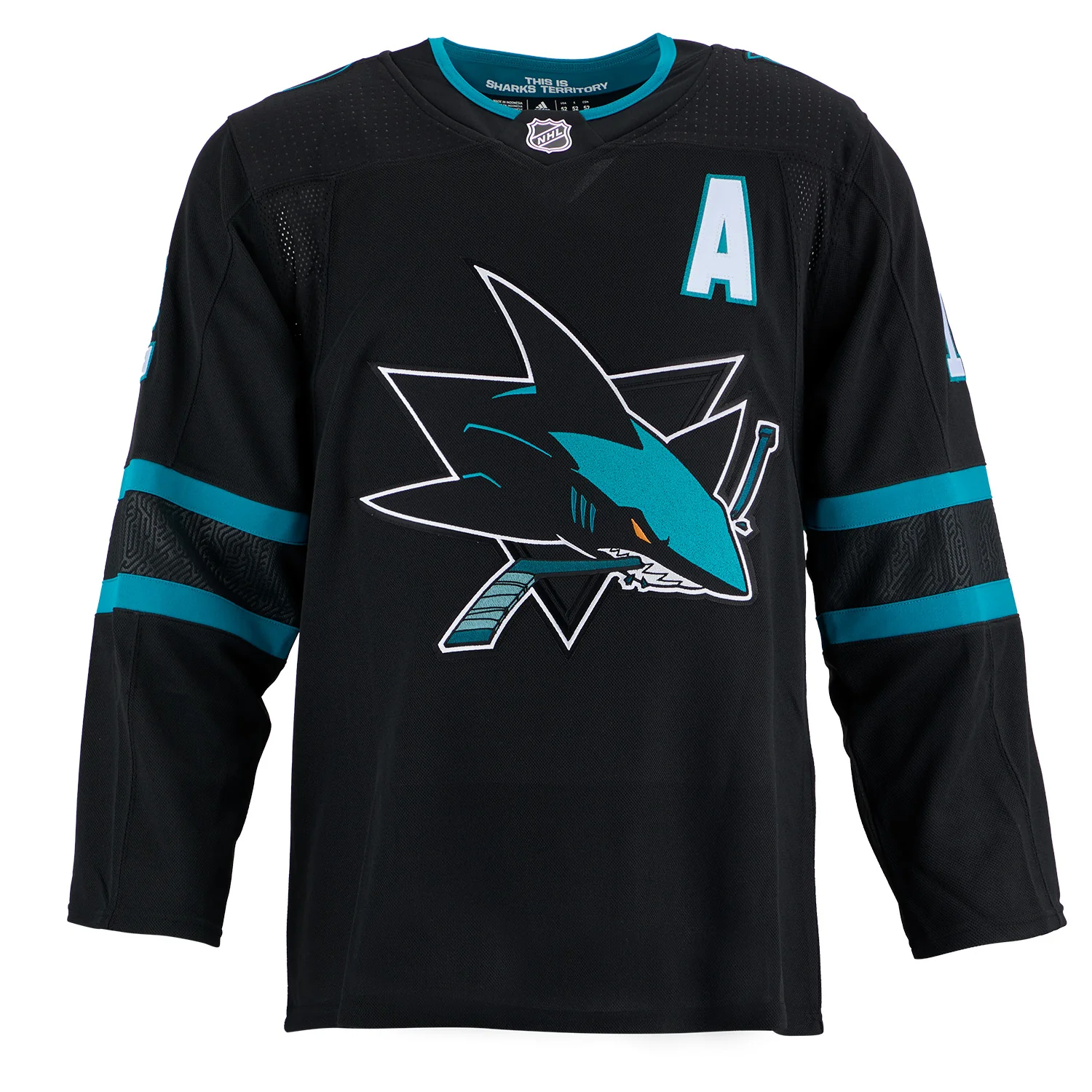 Patrick Marleau Autographed San Jose Sharks Alternate Black adidas Jersey - Image 2
