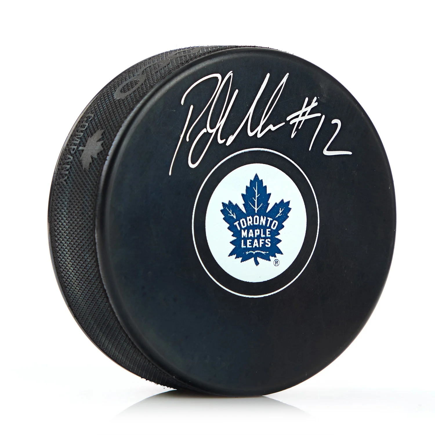 Patrick Marleau Autographed Toronto Maple Leafs Hockey Puck