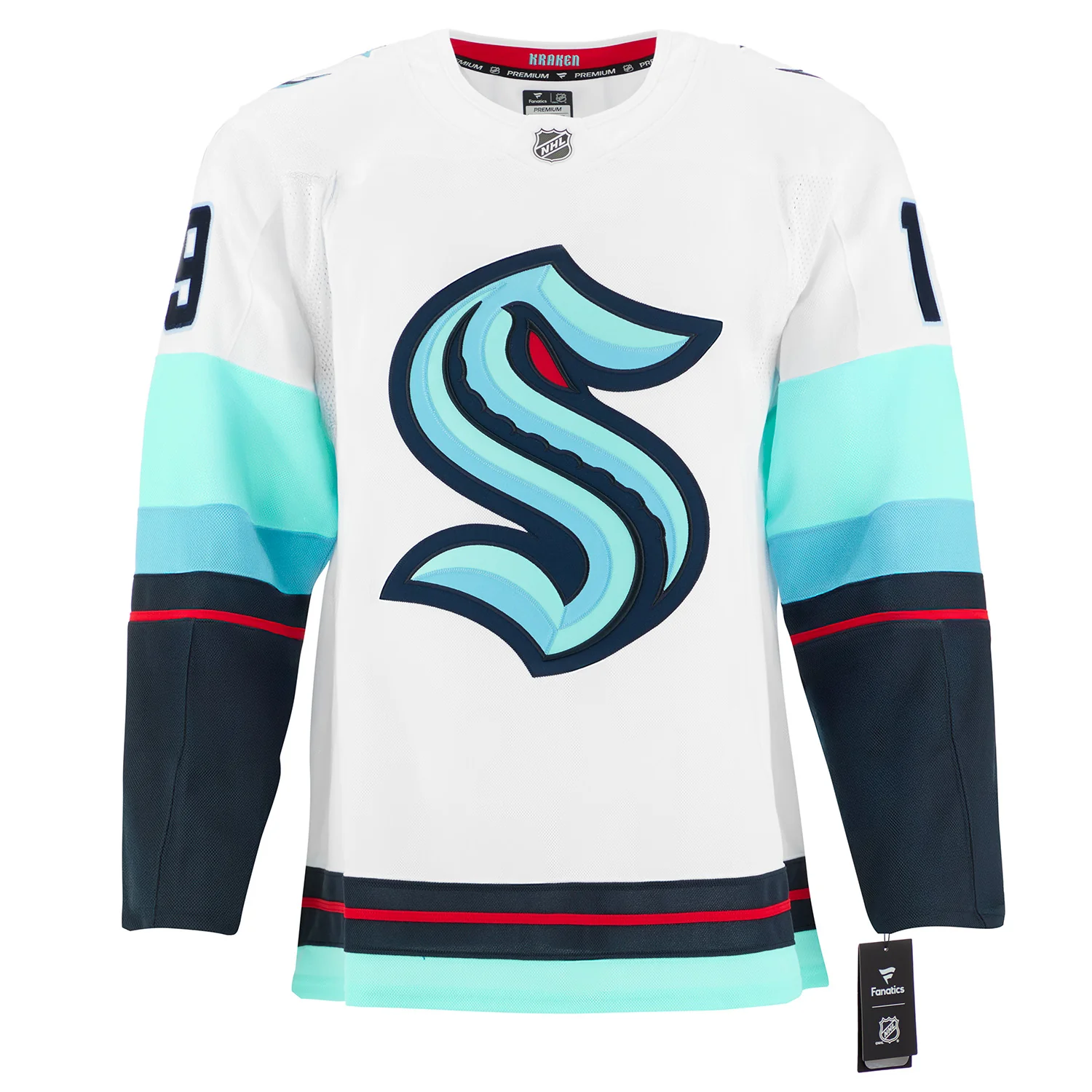 Jared McCann Signed Seattle Kraken White Fanatics Premium Jersey - Image 2