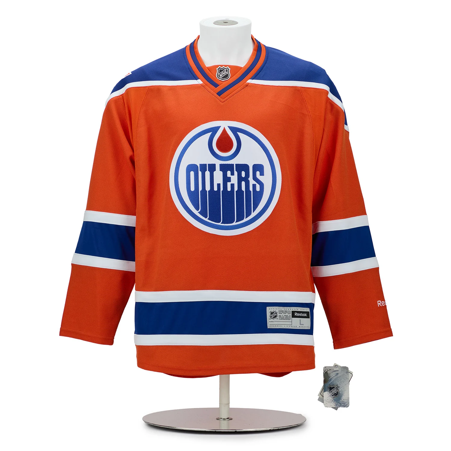 Connor McDavid Signed Edmonton Oilers Rookie Vintage Reebok Jersey - Image 2