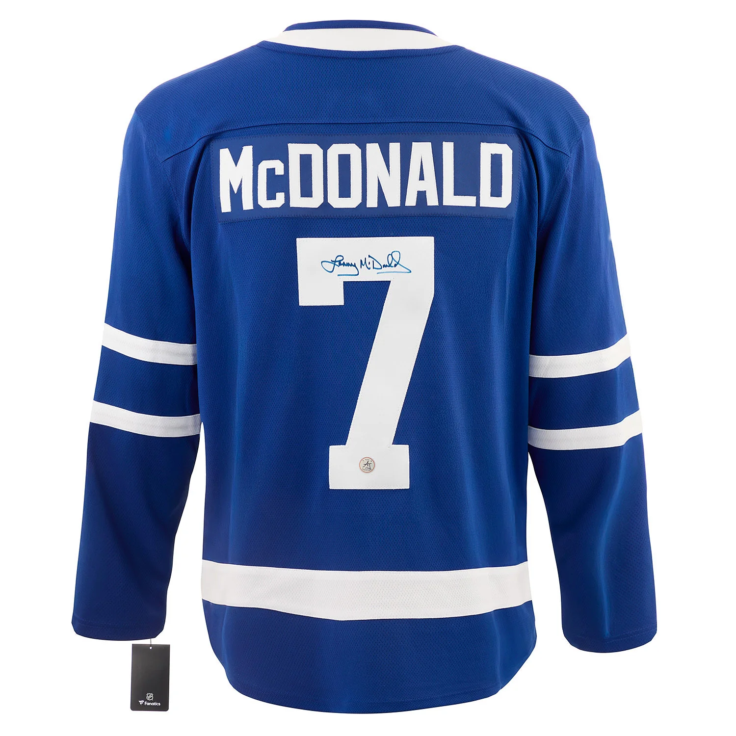 Lanny McDonald Autographed Toronto Maple Leafs Fanatics Breakaway Jersey