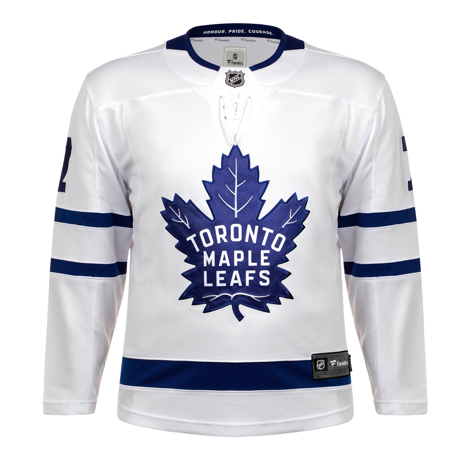 Lanny McDonald Autographed Toronto Maple Leafs White Fanatics Breakaway Jersey - Image 2
