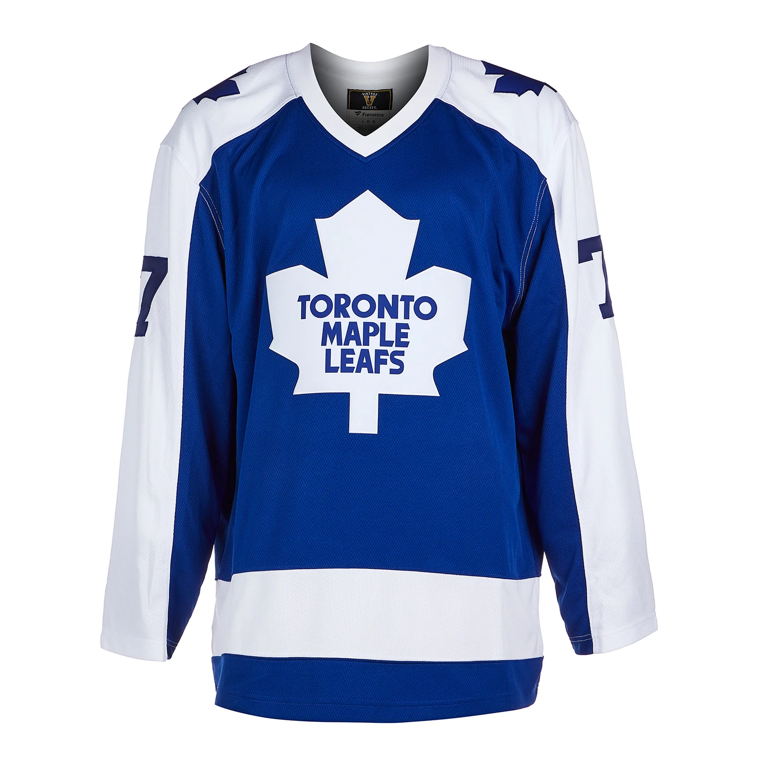 Lanny McDonald Toronto Maple Leafs Signed 1st Game Throwback Jersey #/73 - Image 2