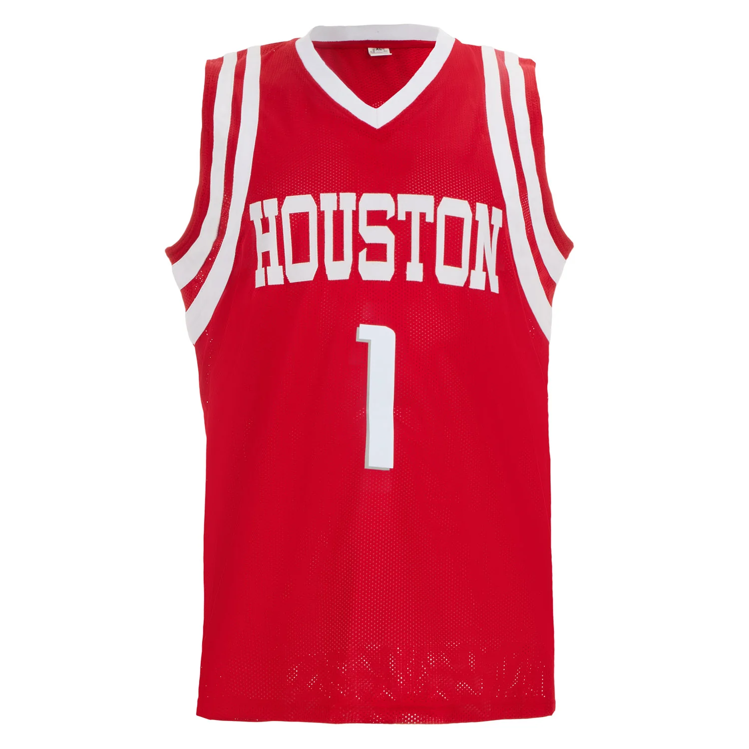 Tracy McGrady Autographed Houston Basketball City Design Jersey - Image 2