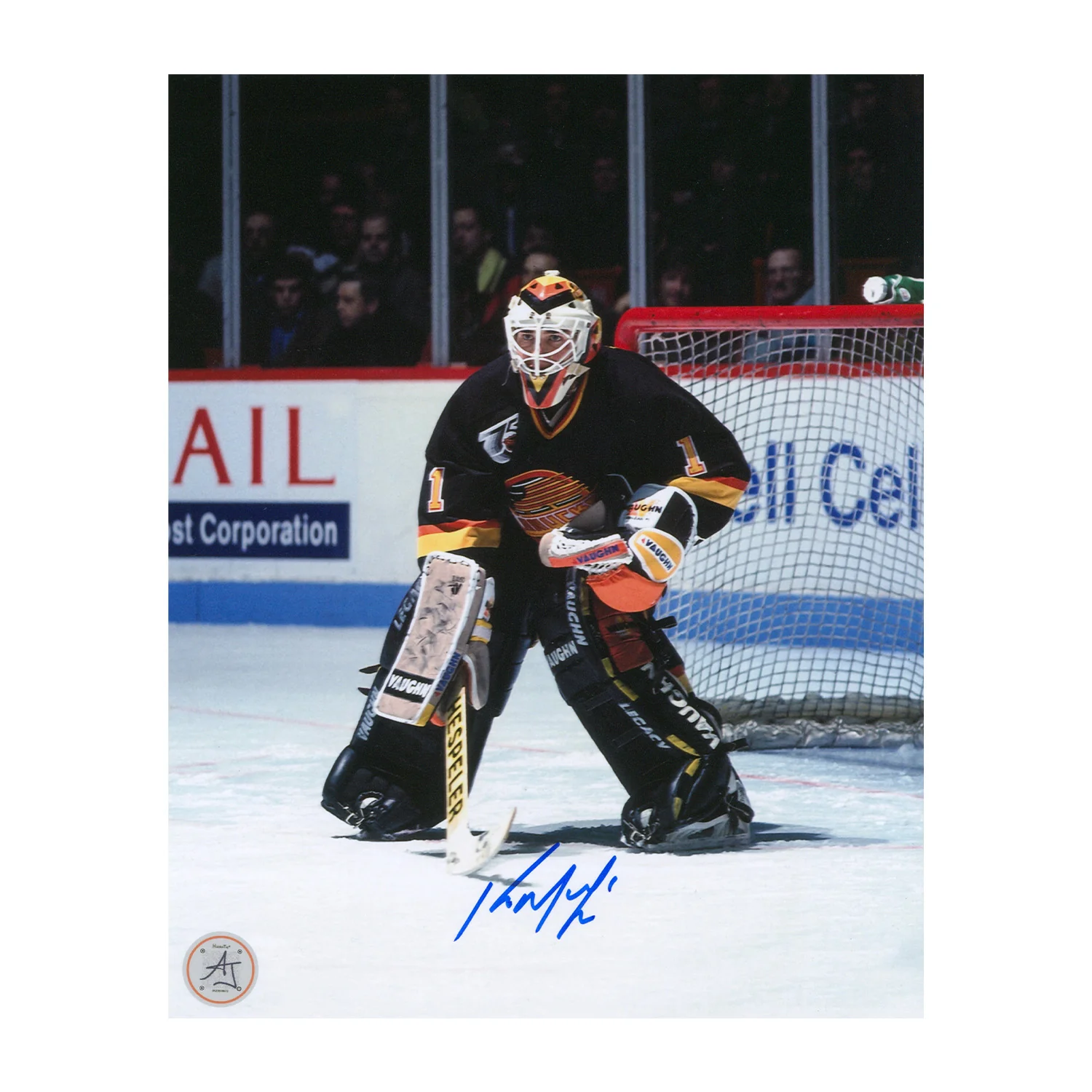 Kirk Mclean Autographed Vancouver Canucks Goalie 8x10 Photo