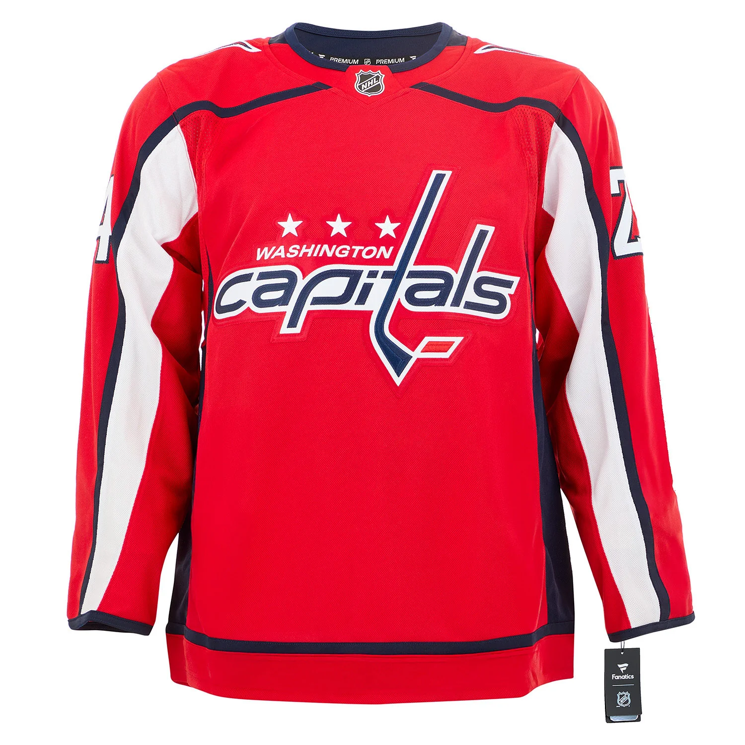 Connor McMichael Autographed Washington Capitals Fanatics Premium Jersey - Image 2