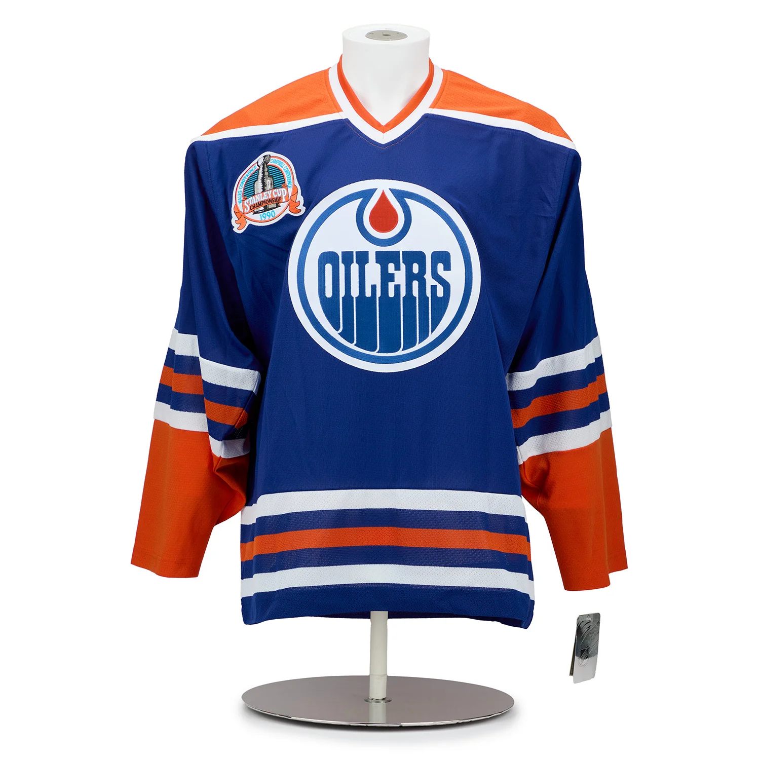 Edmonton Oilers 16 Player Team Signed 1990 Stanley Cup Classic Jersey #66/90 - Image 2