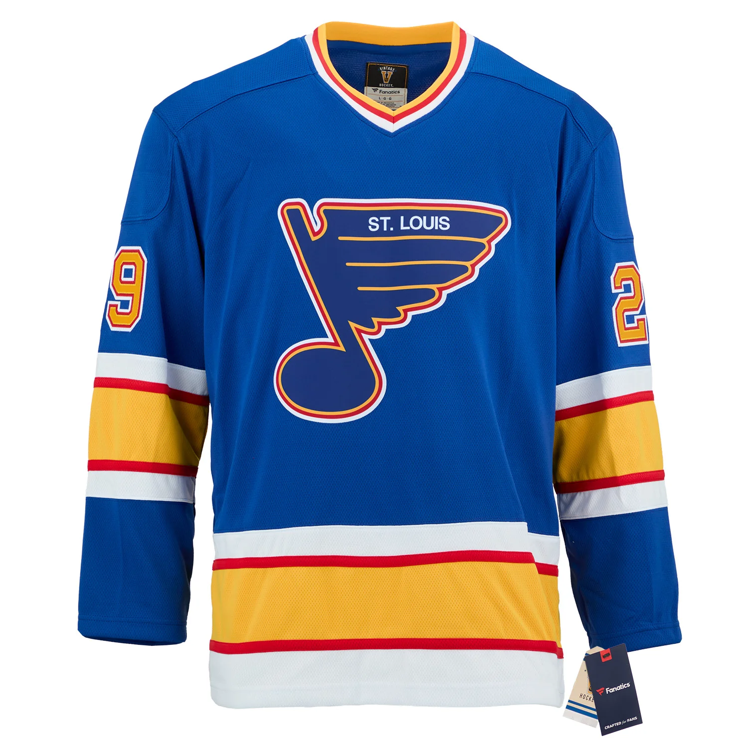Greg Millen Autographed St Louis Blues Fanatics Throwback Jersey - Image 2