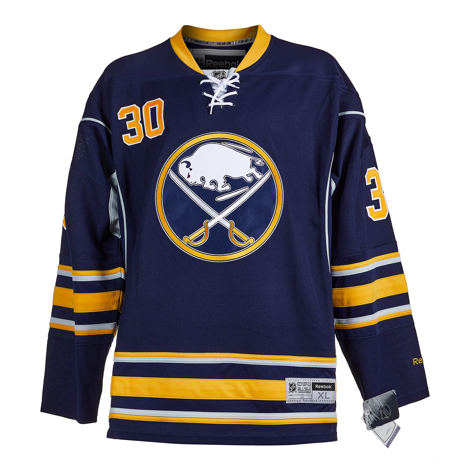 Ryan Miller Autographed Buffalo Sabres Vintage Reebok Jersey - Image 2