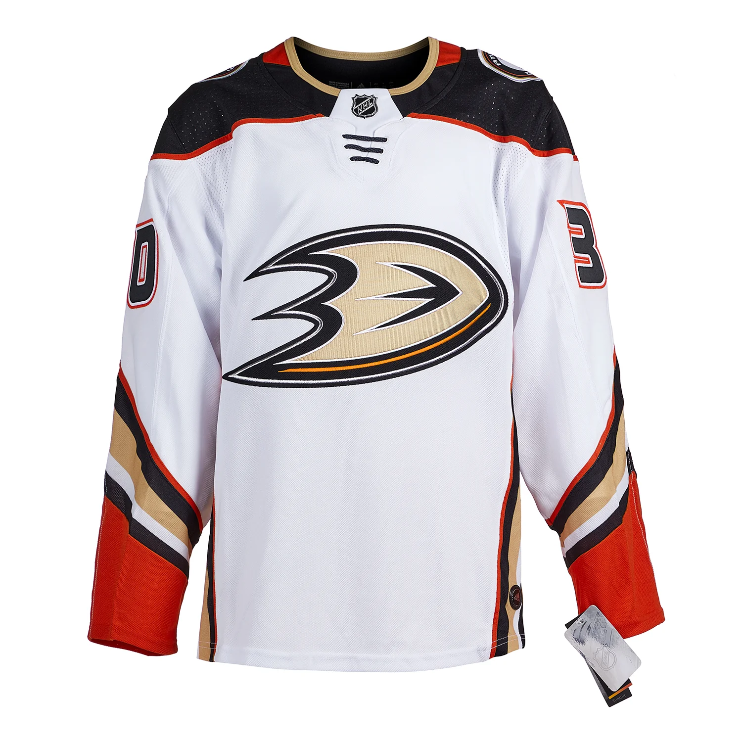 Ryan Miller Anaheim Ducks Signed & Dated Last Game adidas Jersey #/30 - Image 2