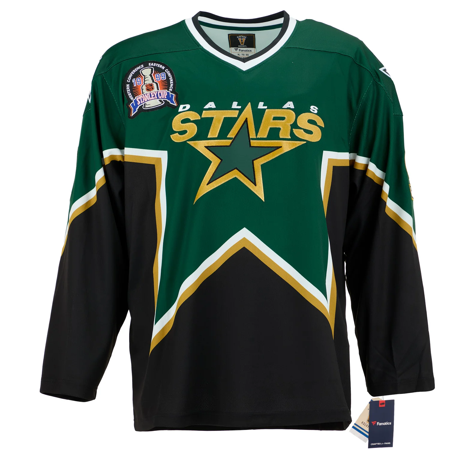 Mike Modano Dallas Stars Autographed 1999 Stanley Cup Fanatics Jersey - Image 2