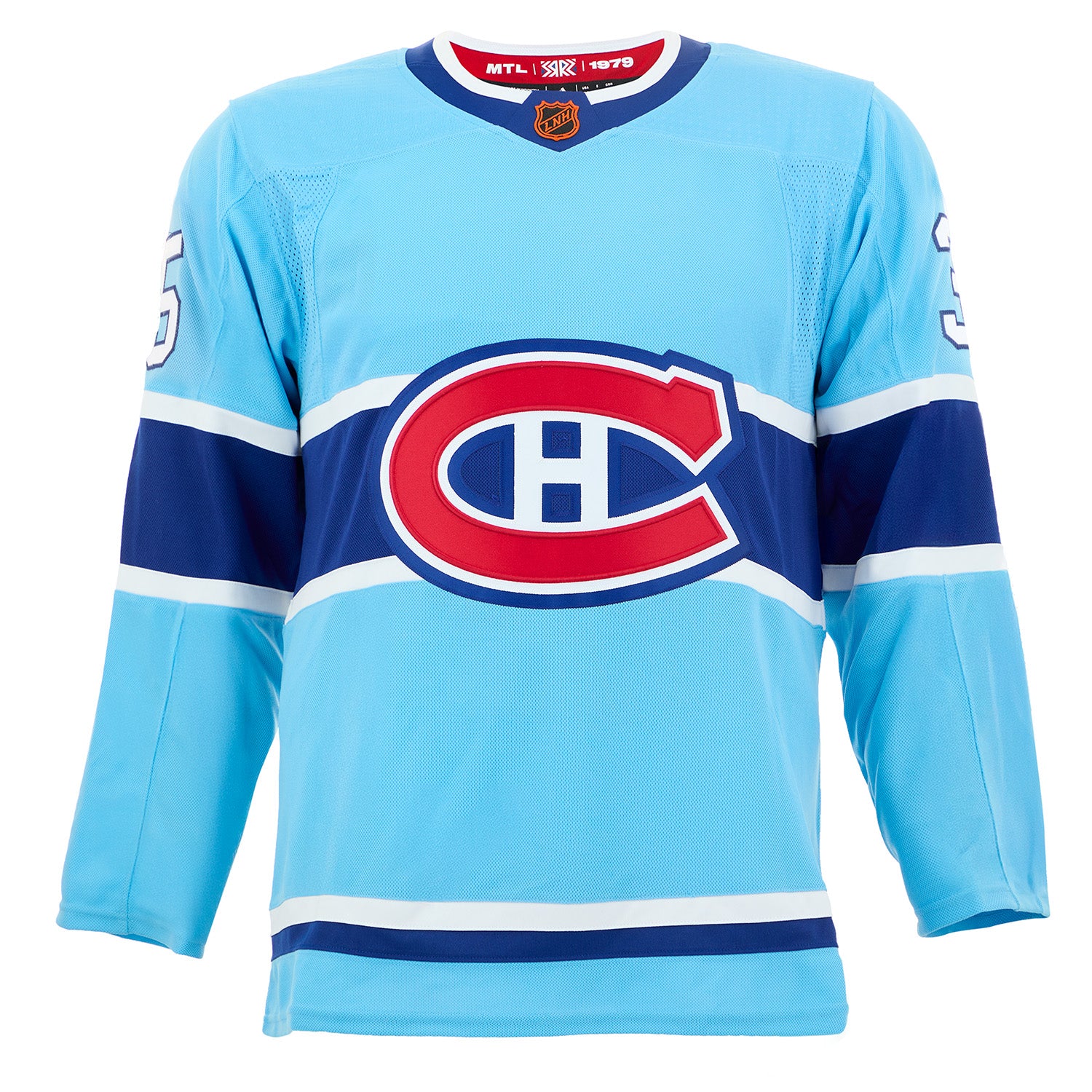 Sam Montembeault Autographed Montreal Canadiens Reverse Retro 2.0 adidas Jersey - Image 2