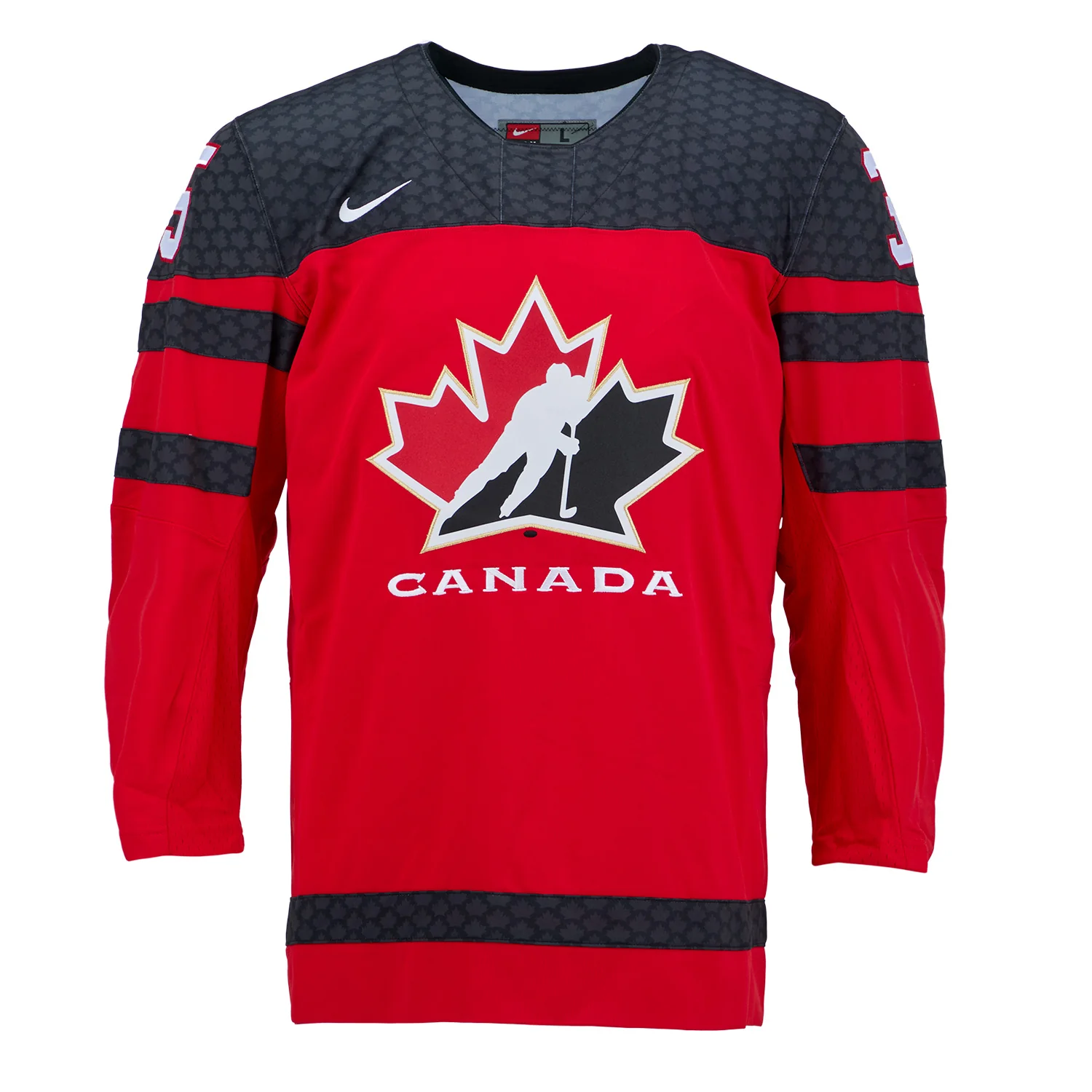 Andy Moog Autographed Team Canada Red Nike Hockey Jersey - Image 2
