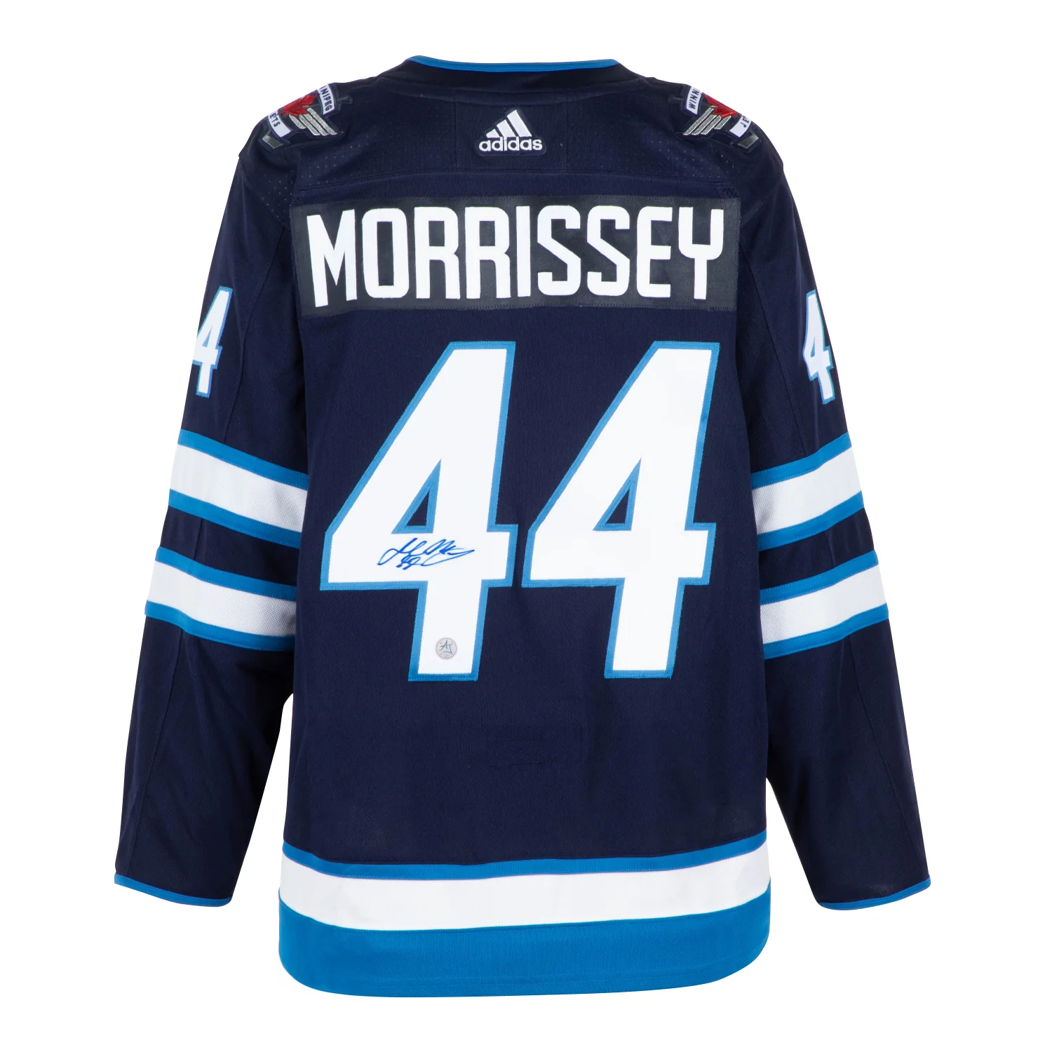 Josh Morrissey Autographed Winnipeg Jets adidas Jersey