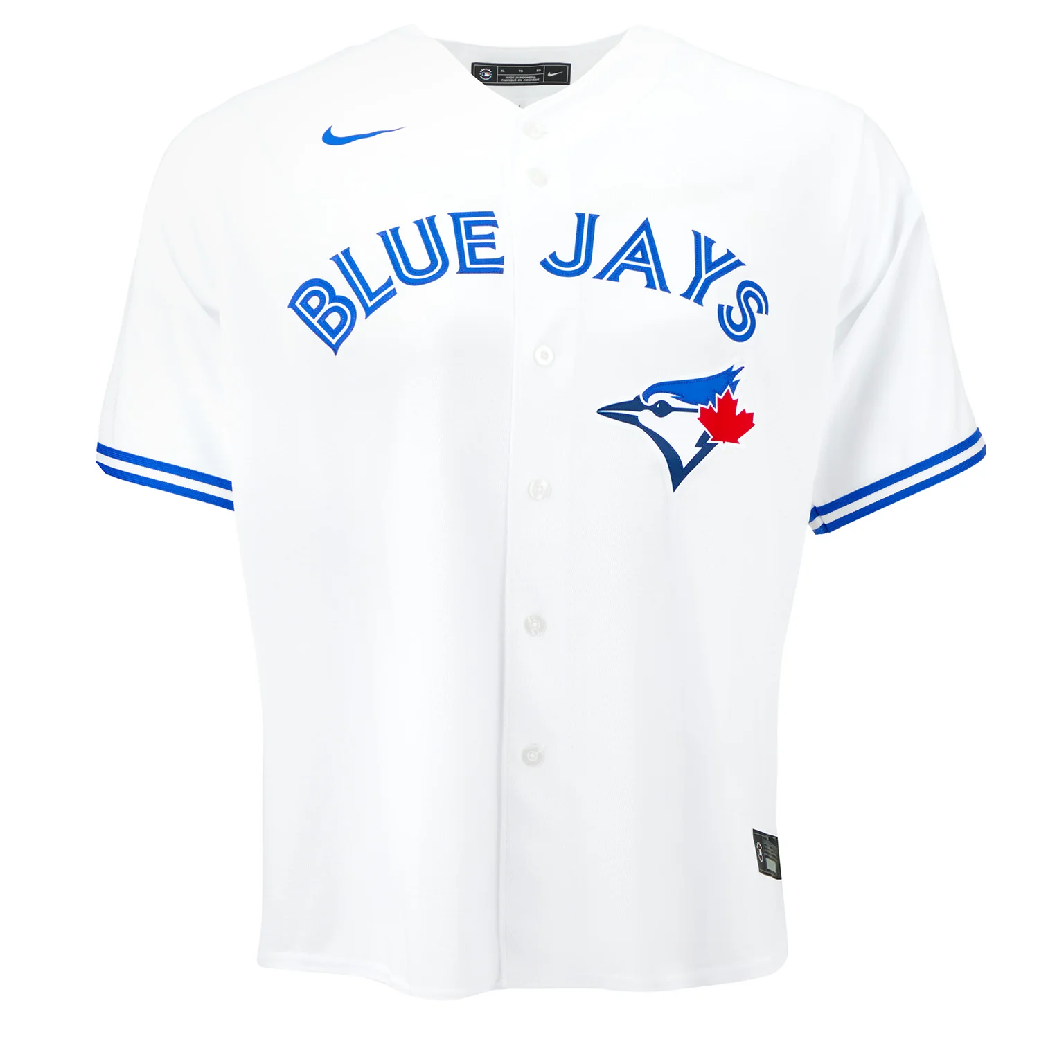 Jack Morris Autographed Toronto Blue Jays White Nike Baseball Jersey - Image 2