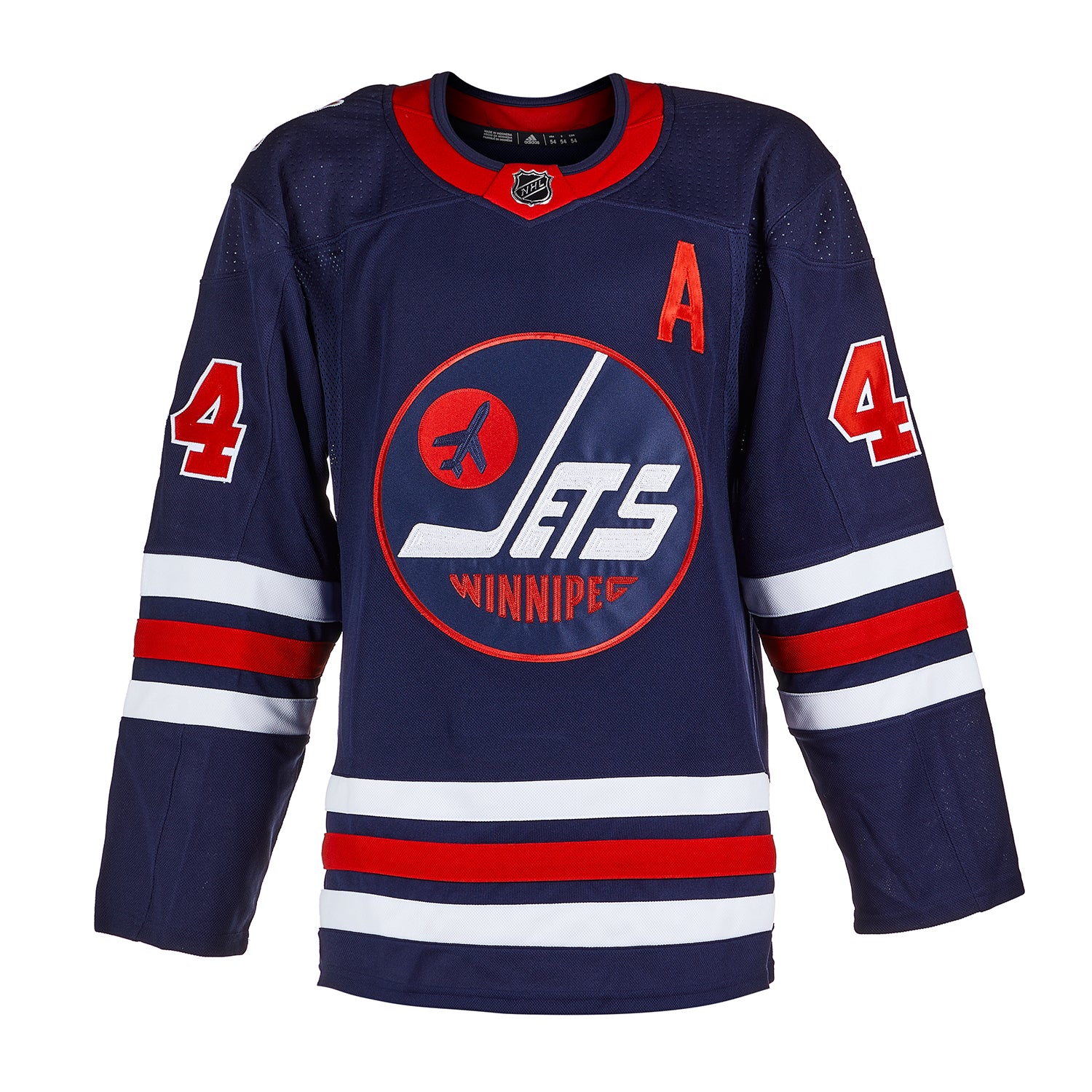 Josh Morrissey Signed Winnipeg Jets 2019 Heritage Classic adidas Jersey - Image 2