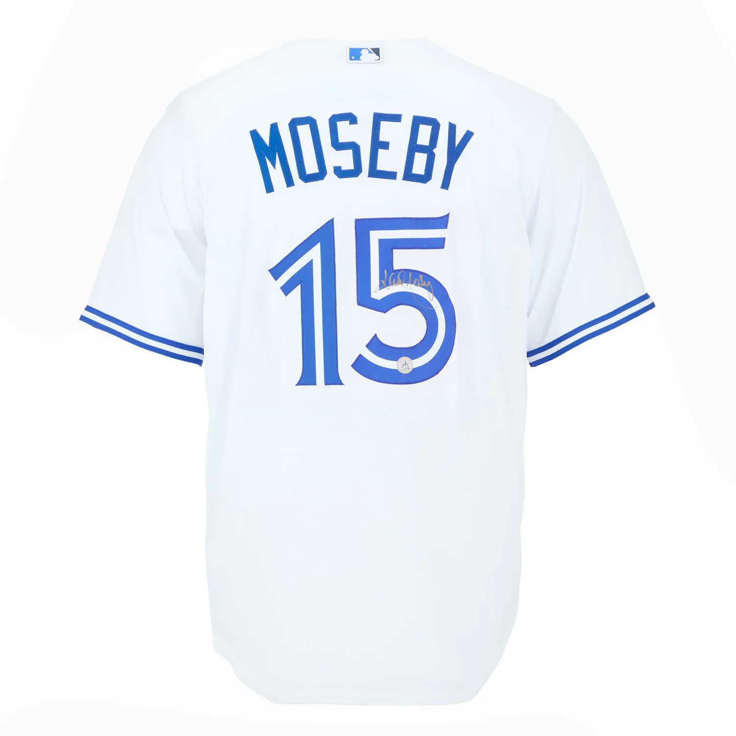 Lloyd Moseby Autographed Toronto Blue Jays White Nike Jersey