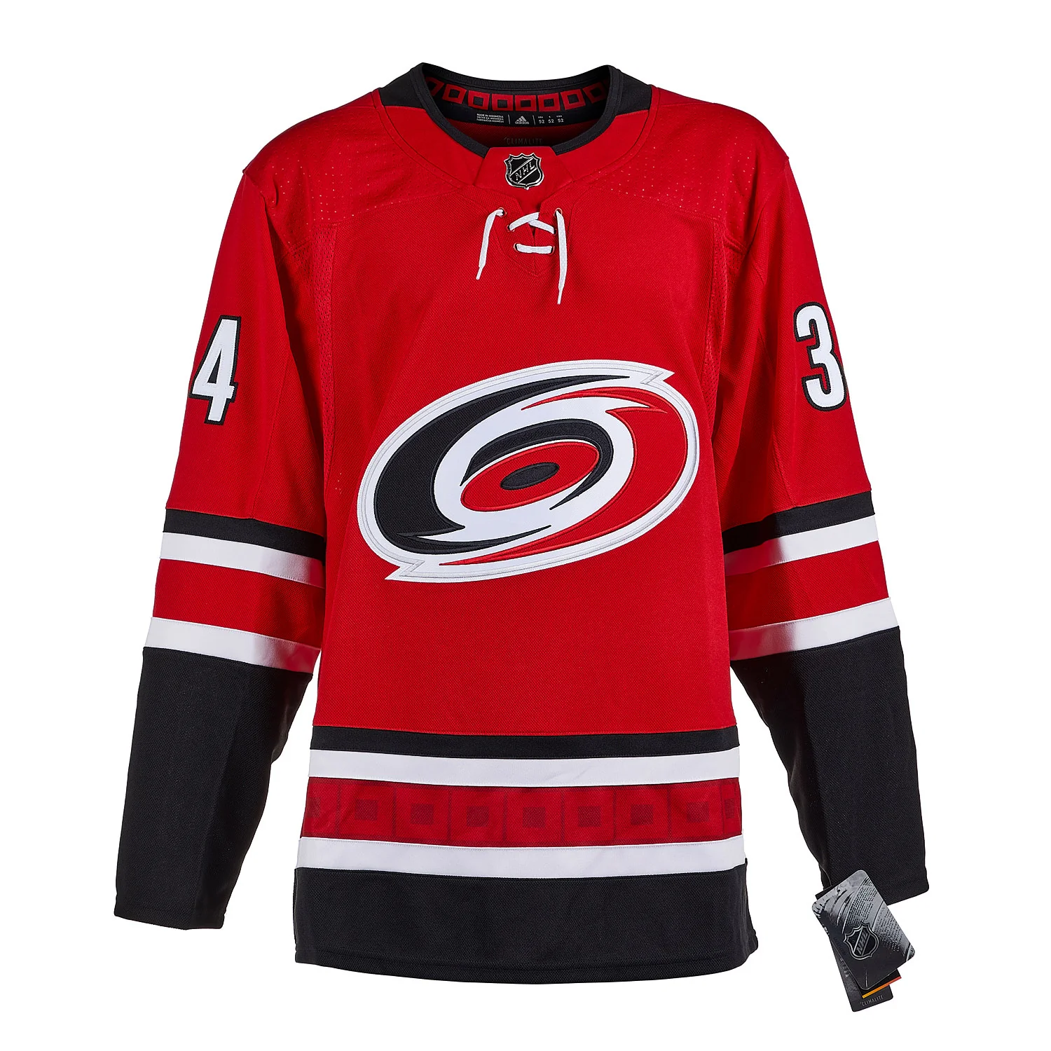 Petr Mrazek Autographed Carolina Hurricanes adidas Jersey - Image 2