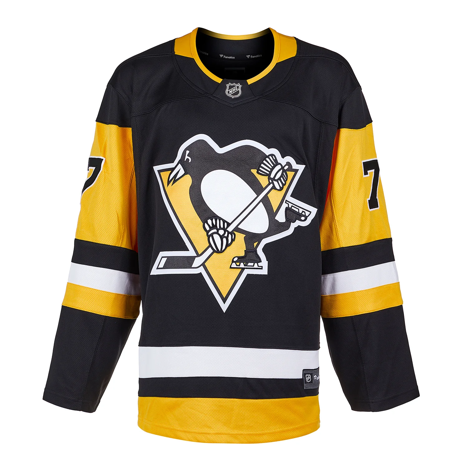 Joe Mullen Autographed Pittsburgh Penguins Fanatics Breakaway Jersey - Image 3