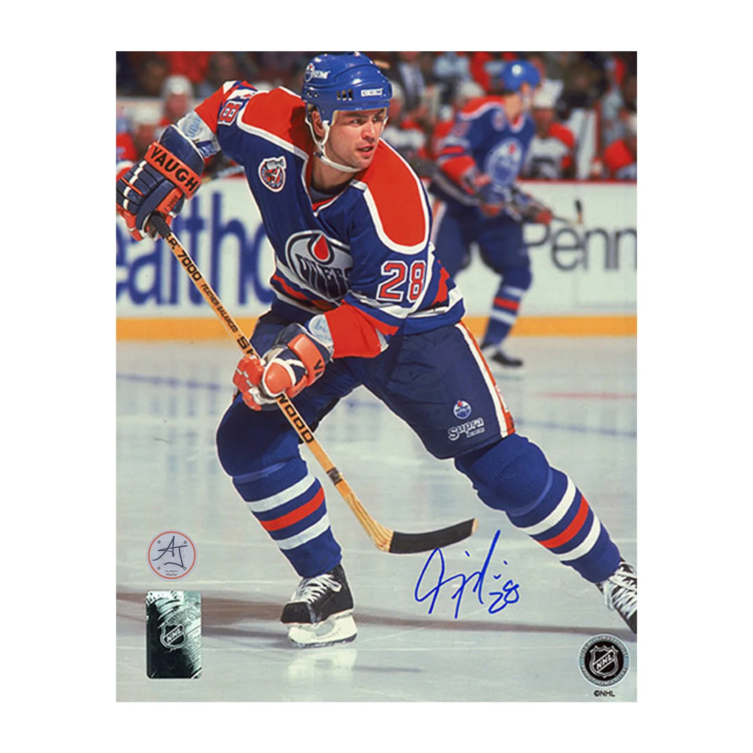 Craig Muni Autographed Edmonton Oilers Hockey 8x10 Photo