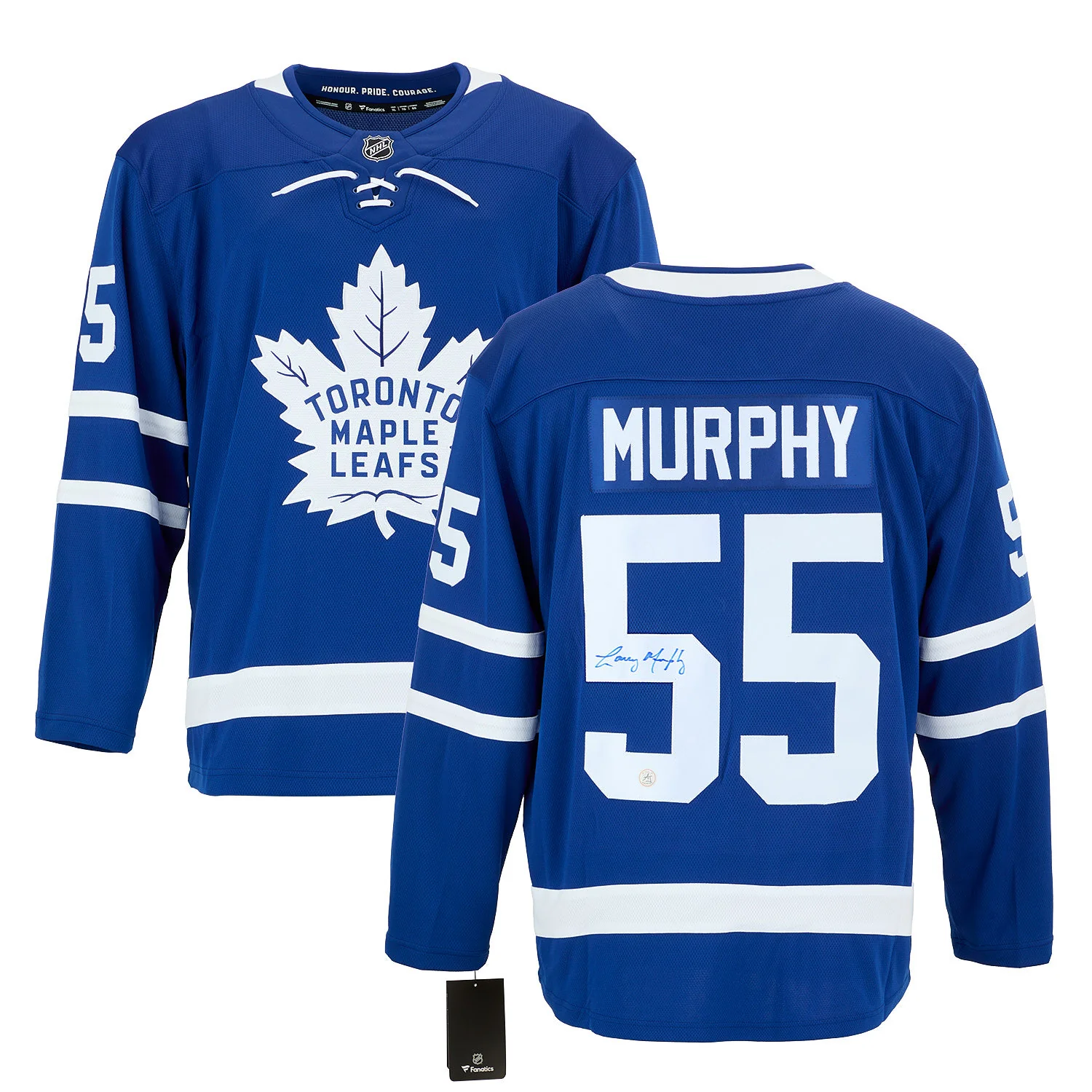 Larry Murphy Autographed Toronto Maple Leafs Fanatics Breakaway Jersey - Image 3