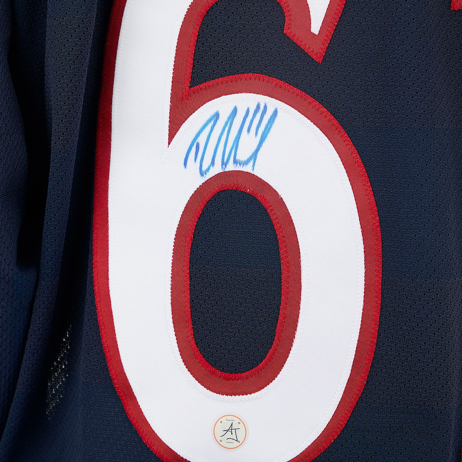 Rick Nash Signed Columbus Blue Jackets Vintage Authentic Reebok Edge Jersey - Image 3