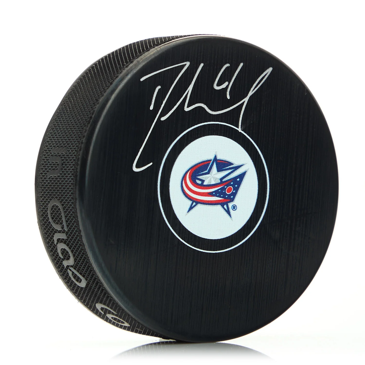 Rick Nash Columbus Blue Jackets Autographed Hockey Puck