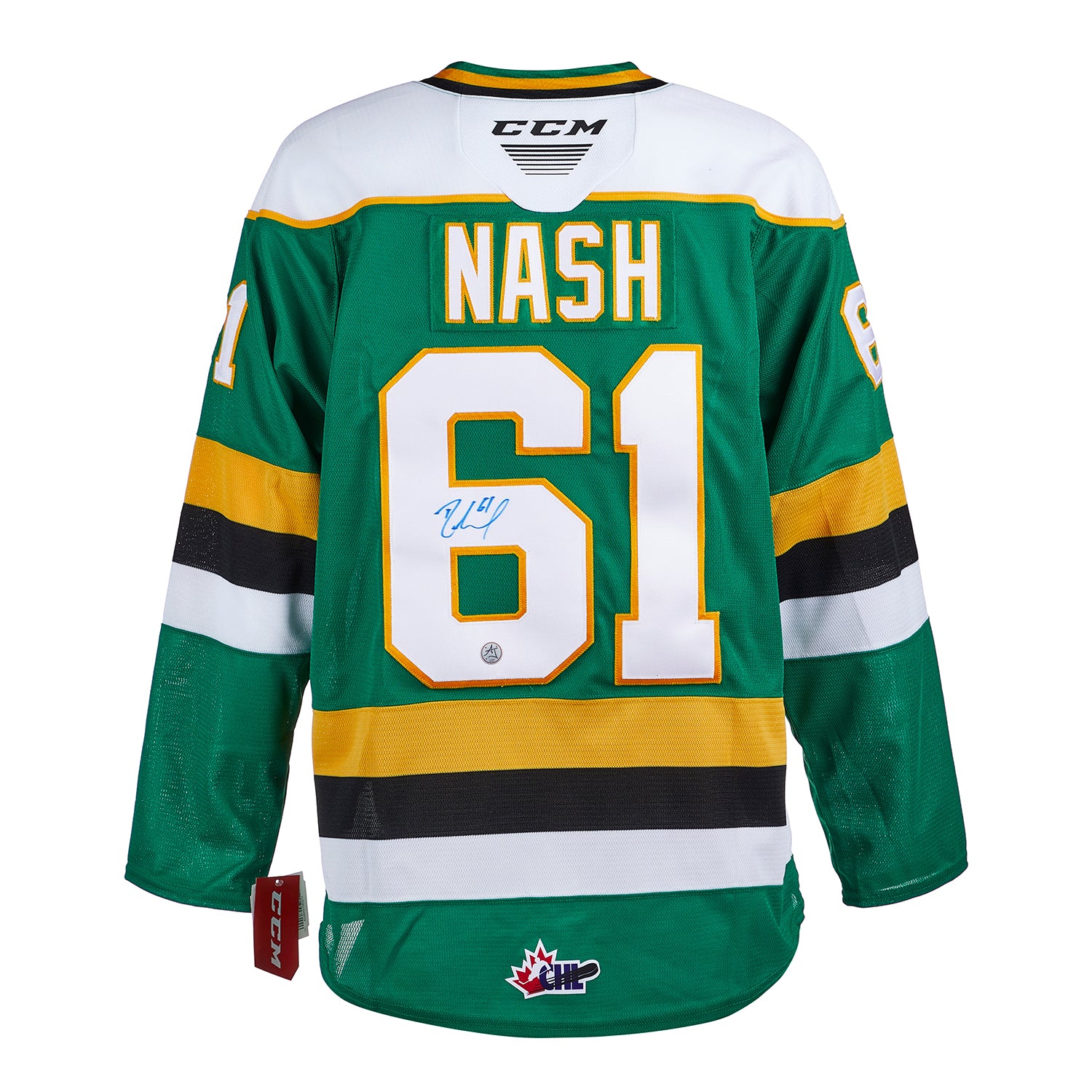 Rick Nash London Knights Autographed CHL CCM Jersey