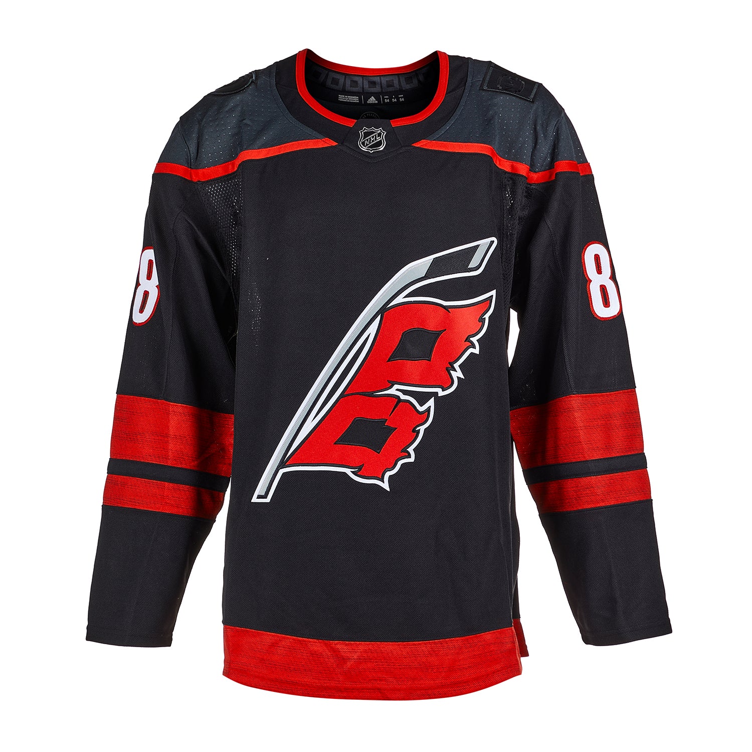 Martin Necas Autographed Carolina Hurricanes adidas Jersey - Image 2