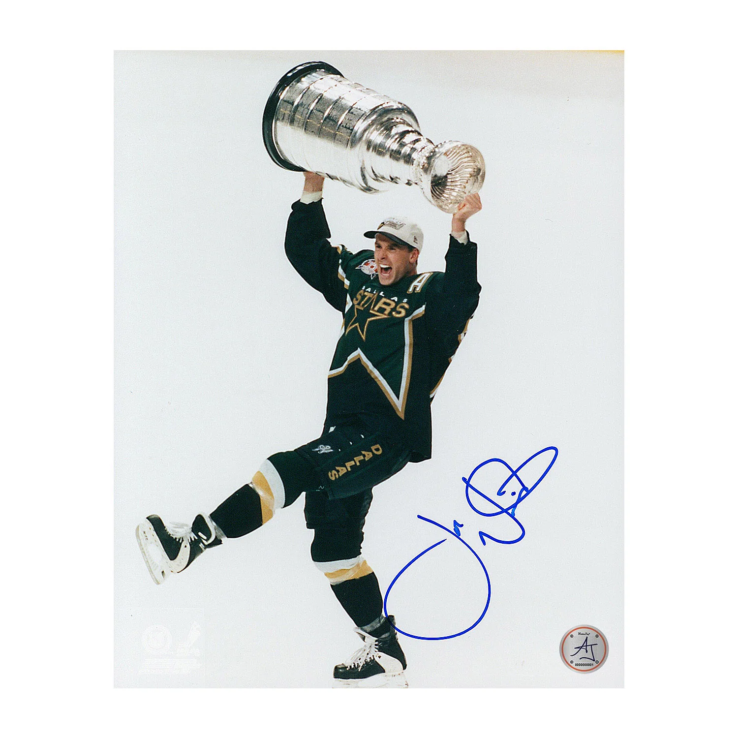 Joe Nieuwendyk Signed Dallas Stars 1999 Stanley Cup 8x10 Photo