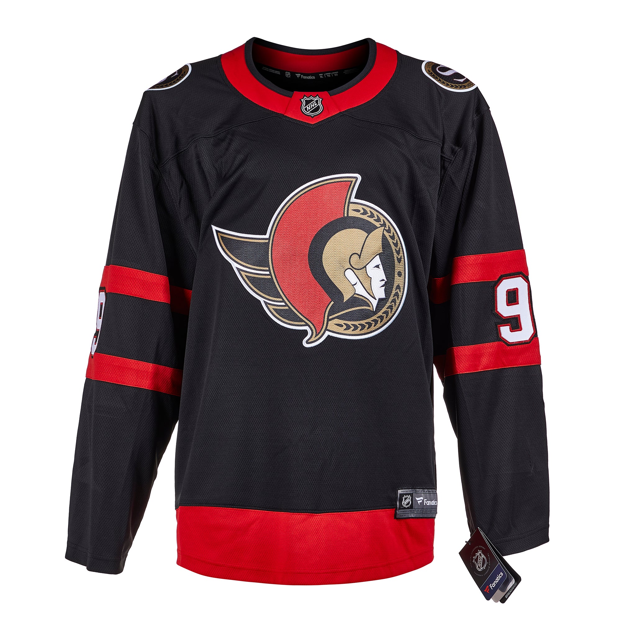 Josh Norris Autographed Ottawa Senators Fanatics Breakaway Jersey - Image 2