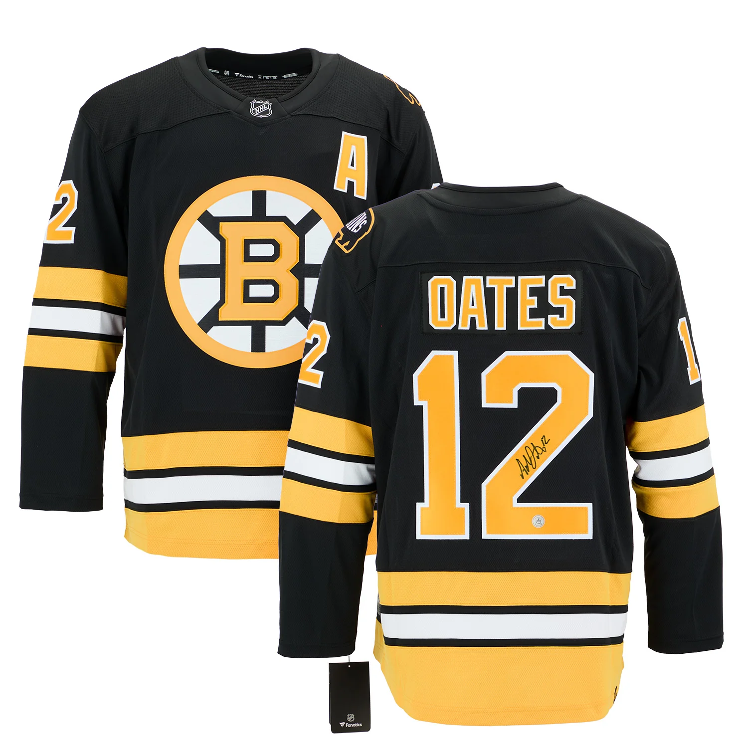 Adam Oates Signed Boston Bruins Fanatics Breakaway Jersey - Image 3