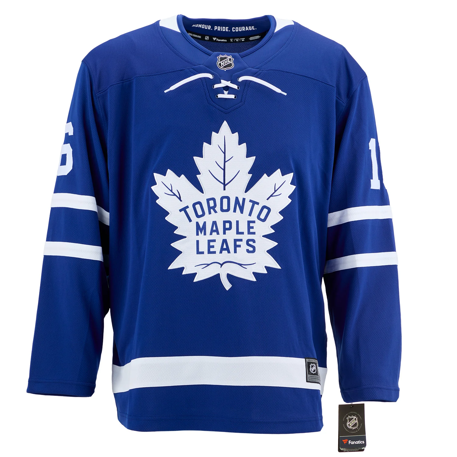 Ed Olczyk Signed Toronto Maple Leafs Fanatics Breakaway Jersey - Image 2