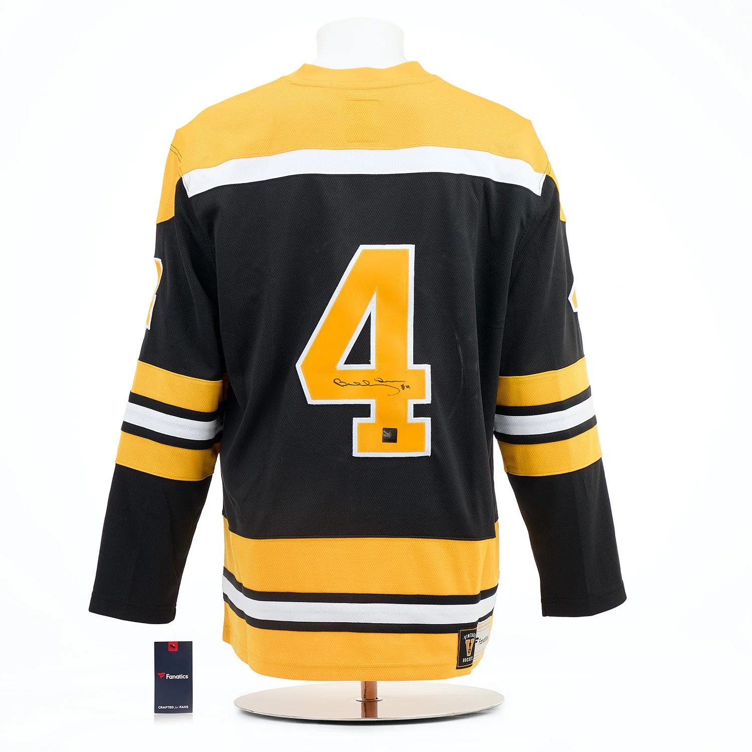Bobby Orr Signed Boston Bruins Throwback Breakaway Jersey