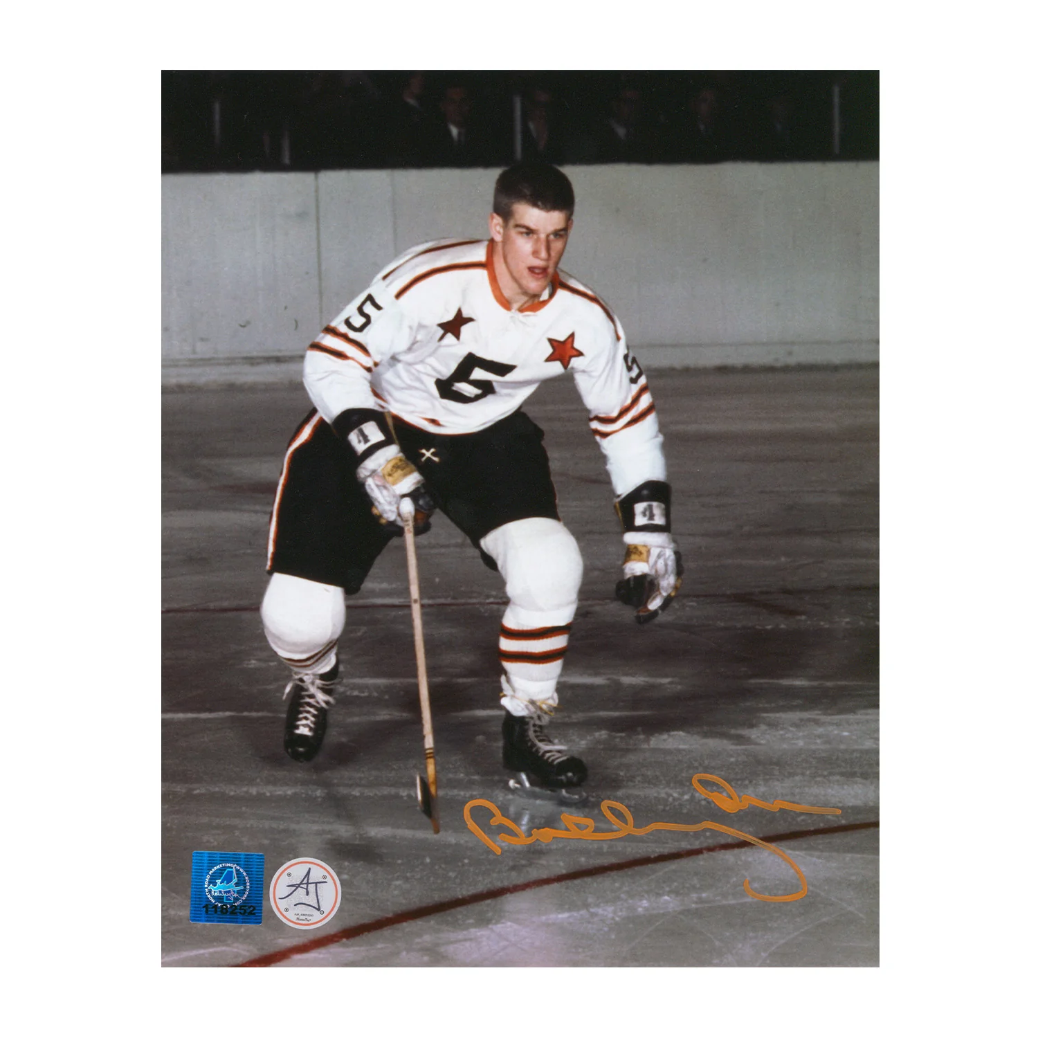 Bobby Orr Autographed First NHL All-Star Game 8x10 Photo