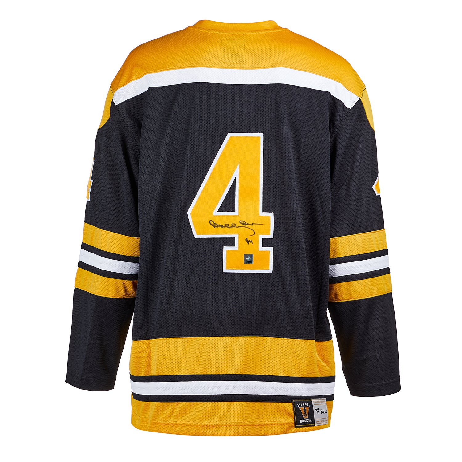 Bobby Orr Signed Boston Bruins Throwback Breakaway Jersey