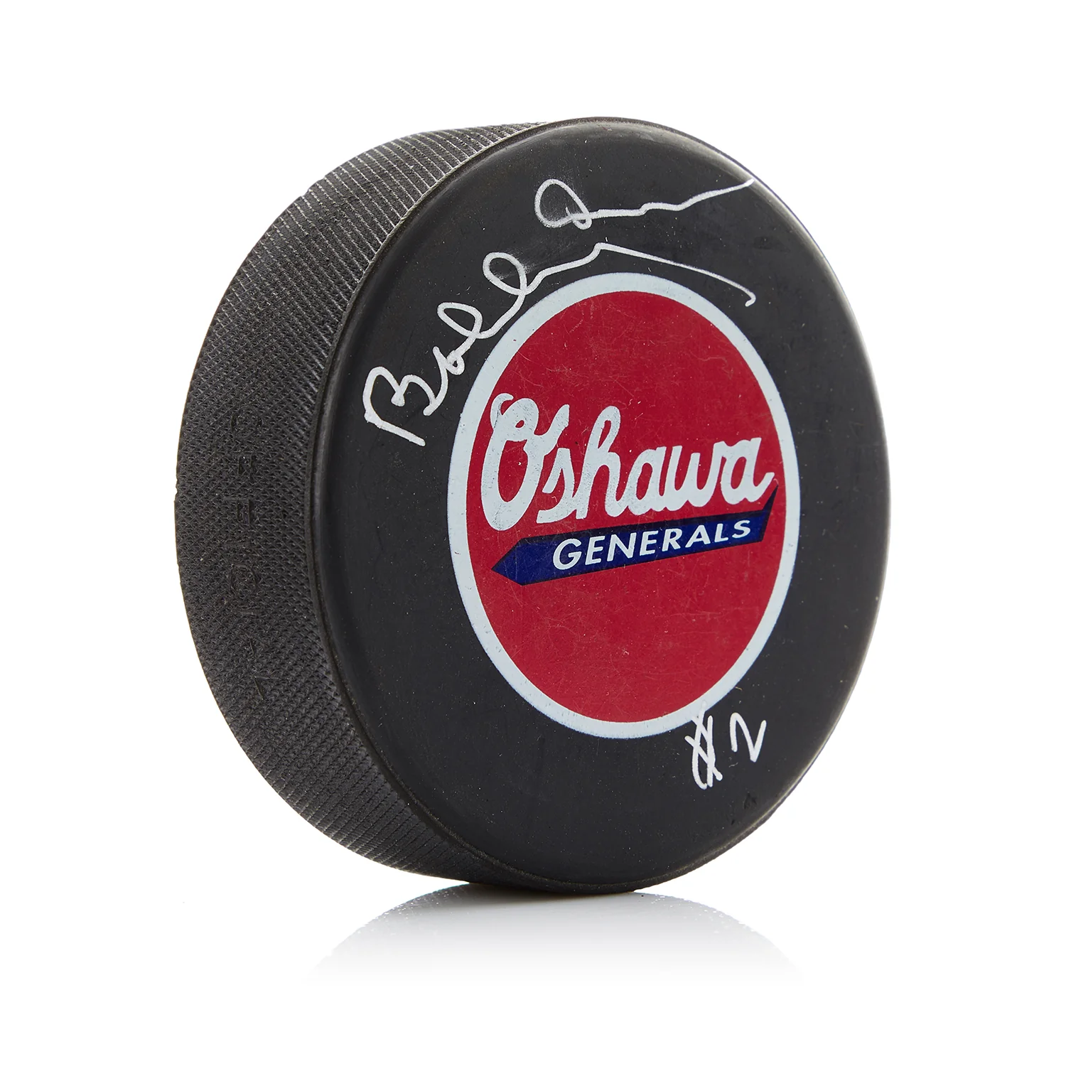 Bobby Orr Autographed Oshawa Generals Hockey Puck
