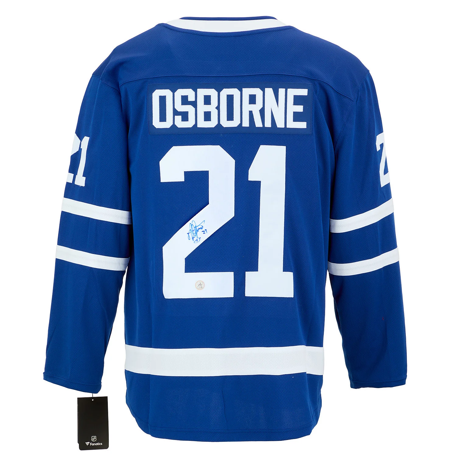 Mark Osborne Autographed Toronto Maple Leafs Fanatics Breakaway Jersey