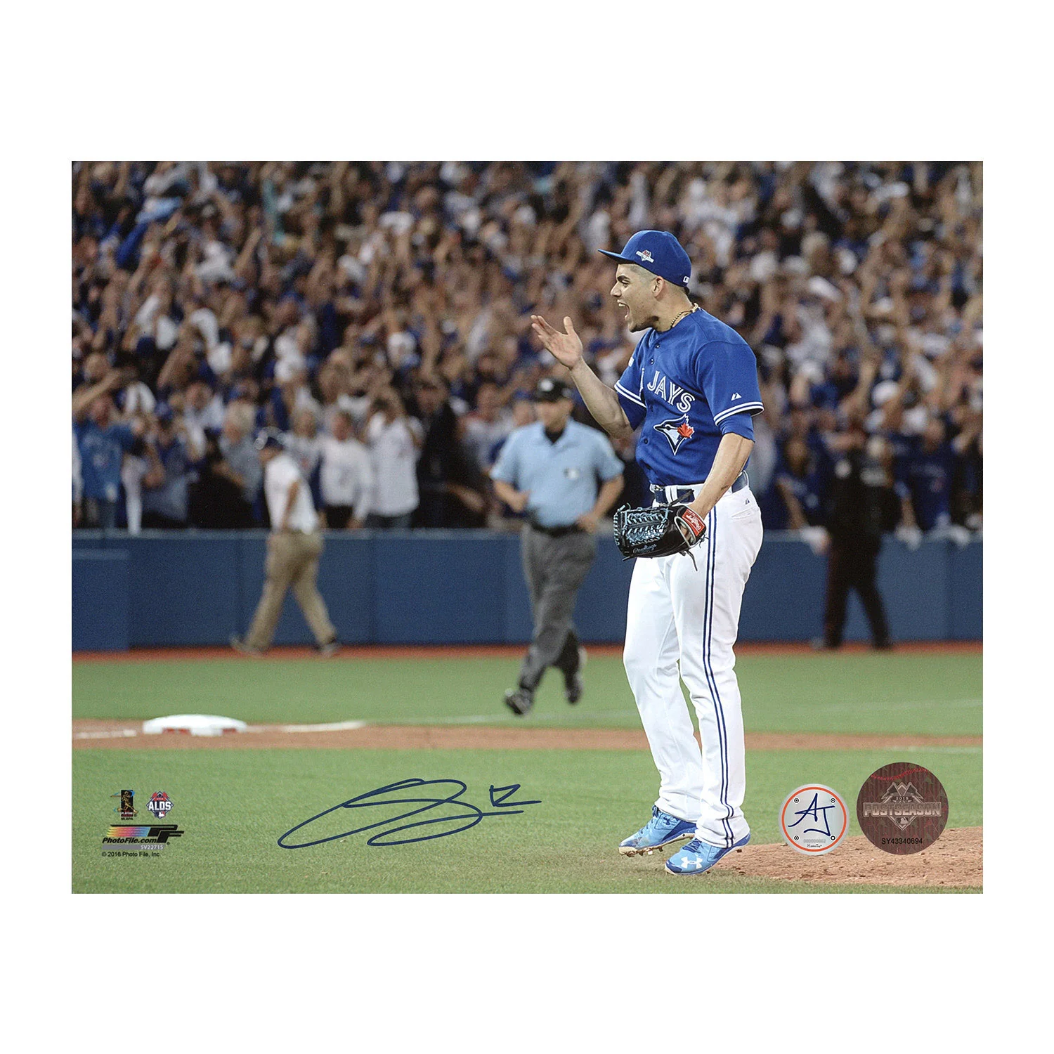 Roberto Osuna Signed Toronto Blue Jays Baseball 8x10 Photo