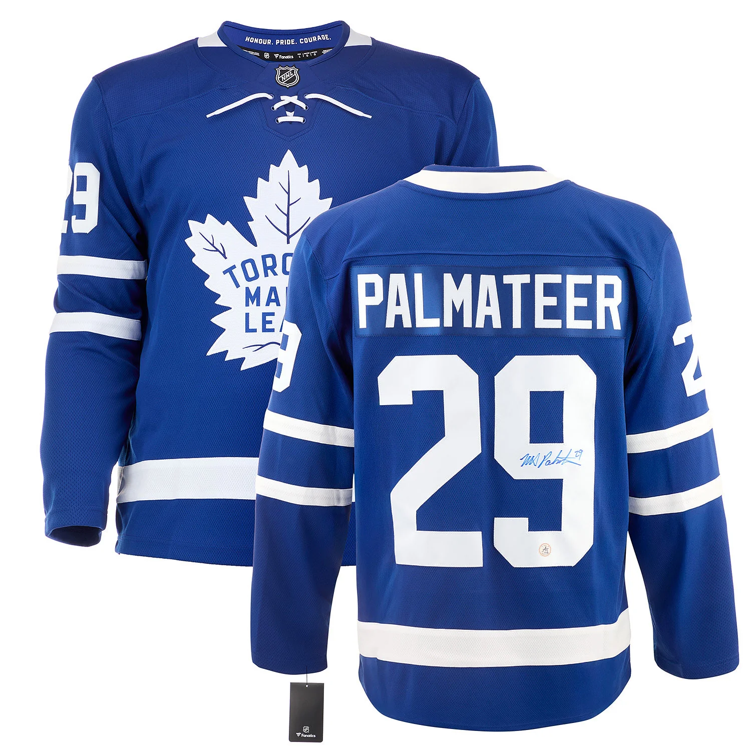 Mike Palmateer Autographed Toronto Maple Leafs Fanatics Breakaway Jersey - Image 3