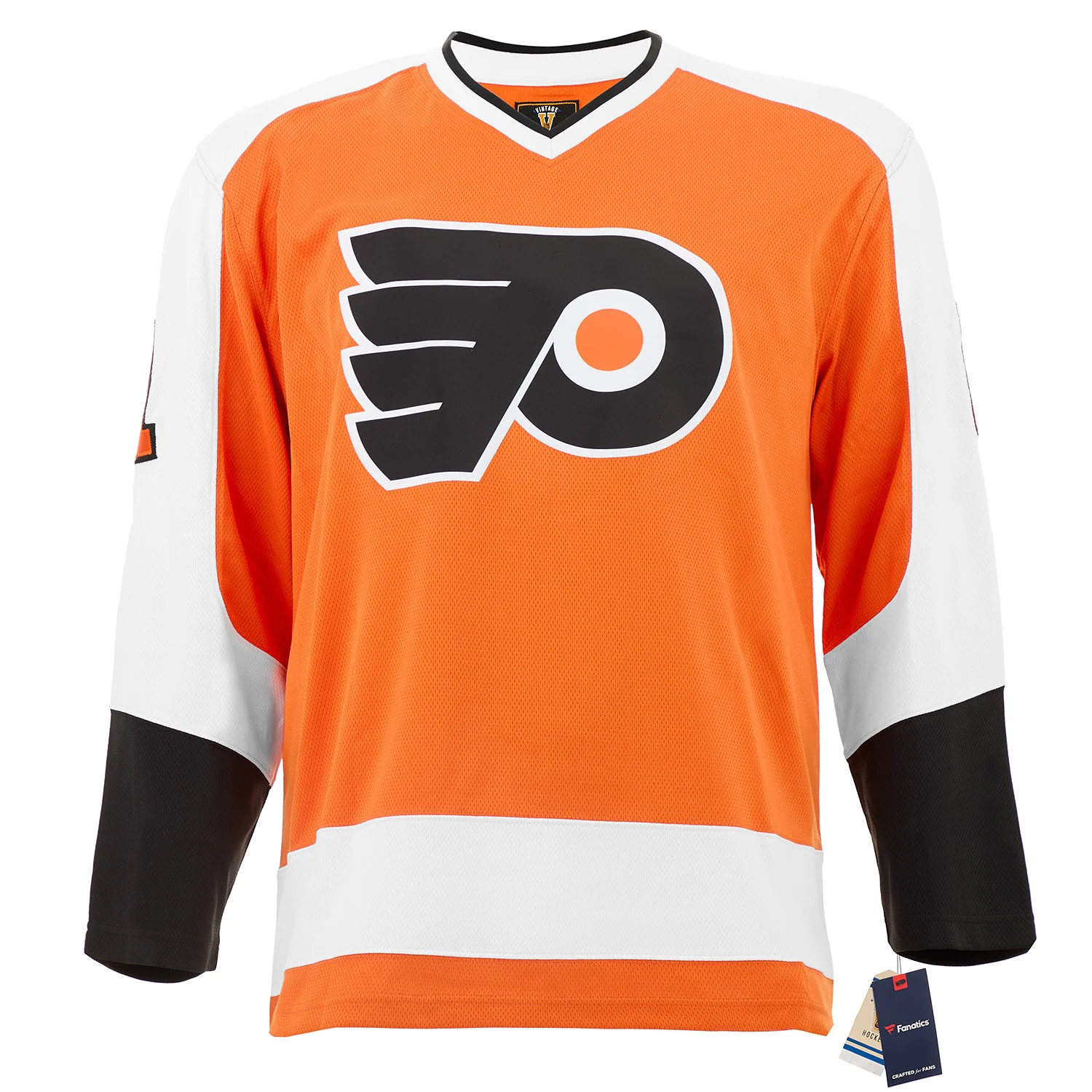 Bernie Parent Signed & Inscribed Philadelphia Flyers Fanatics Throwback Jersey - Image 2