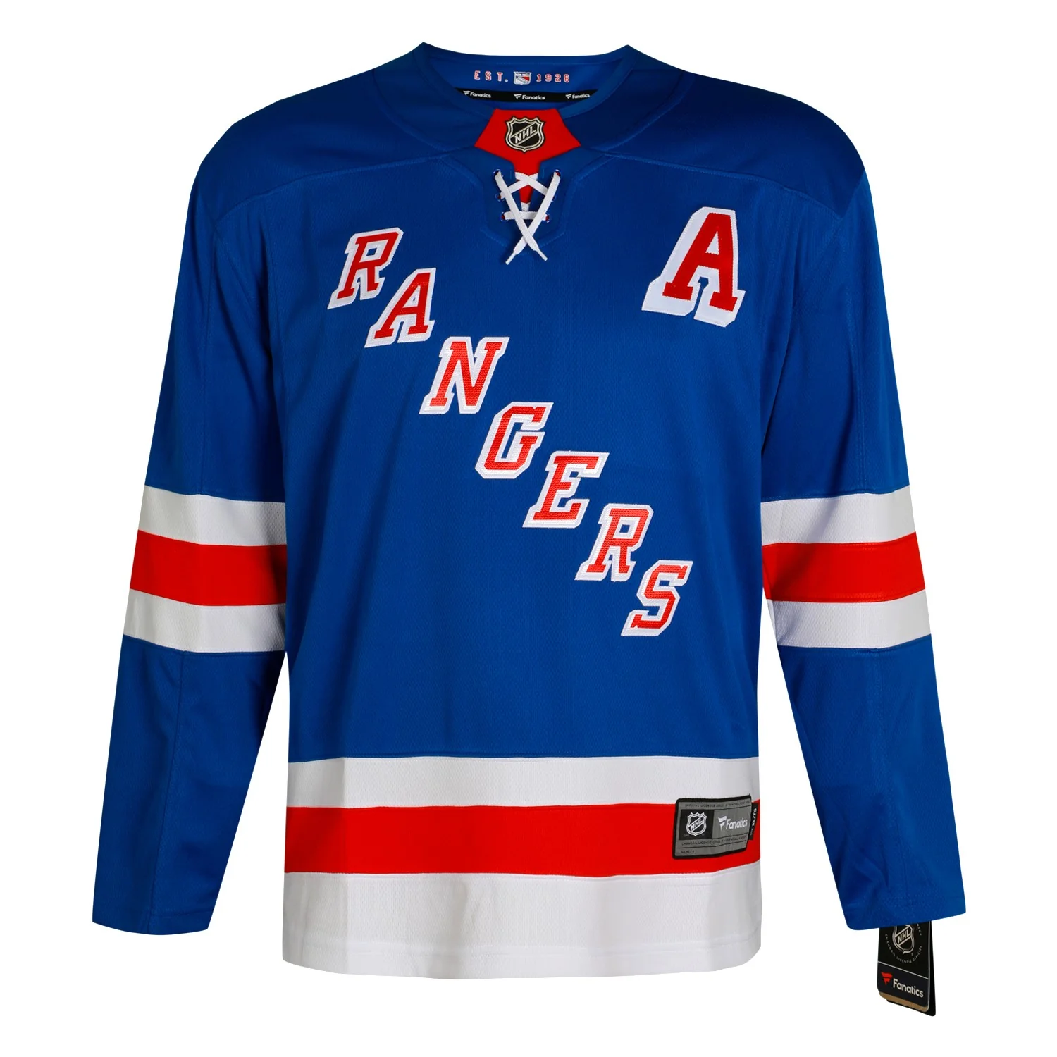 Brad Park Signed New York Rangers Blue Fanatics Breakaway Jersey - Image 2