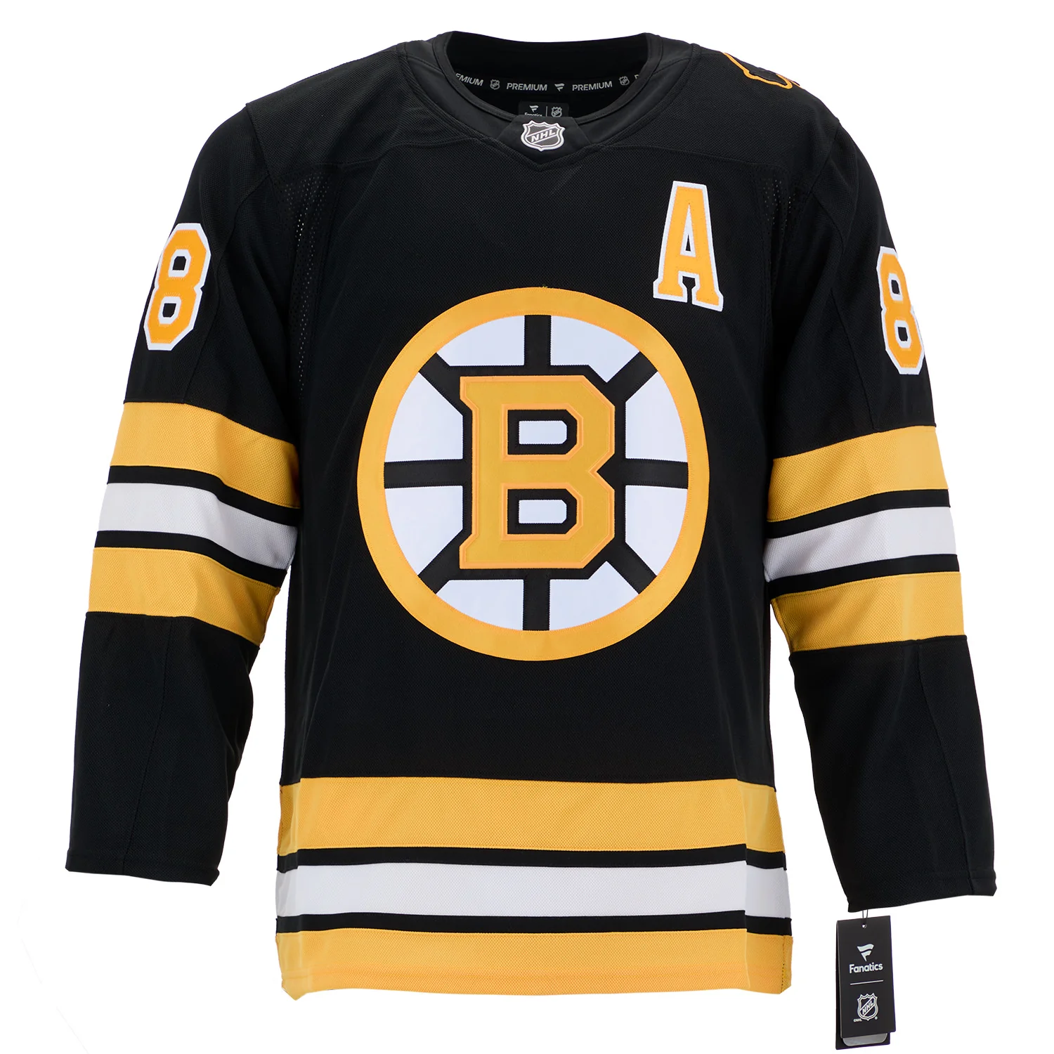 David Pastrnak Autographed Boston Bruins Fanatics Premium Jersey - Image 2