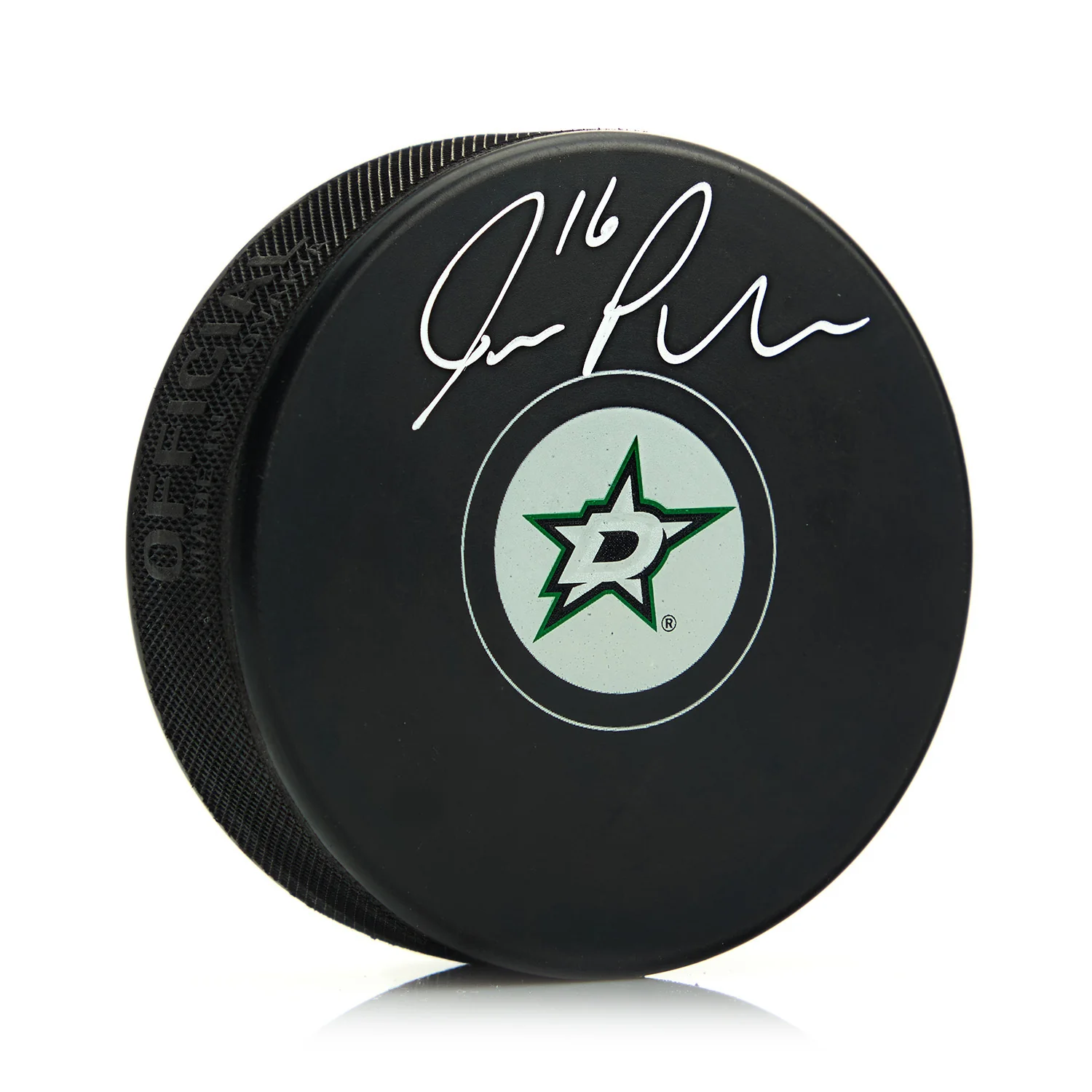 Joe Pavelski Autographed Dallas Stars Hockey Puck