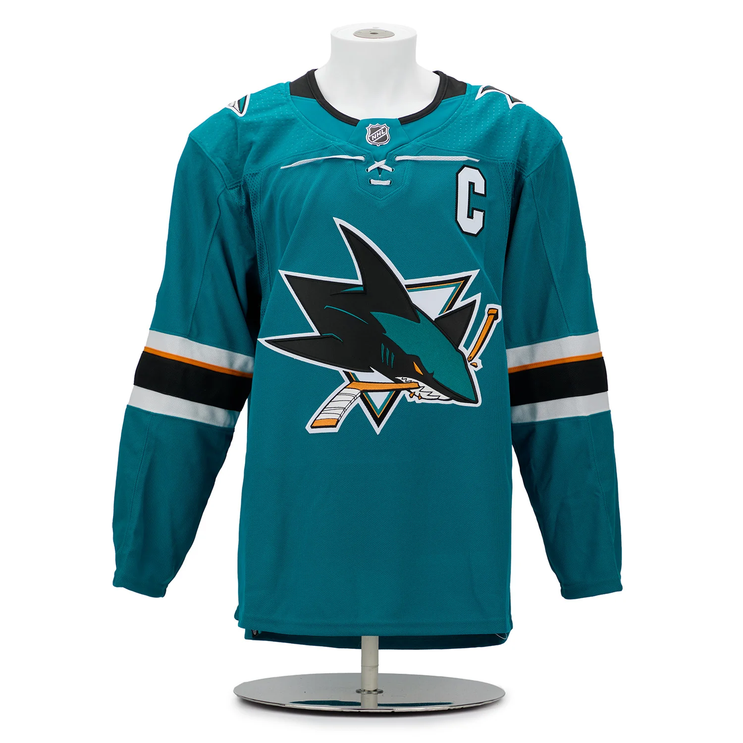 Joe Pavelski Signed San Jose Sharks Comic Book Art Jersey #5/8 - Image 2